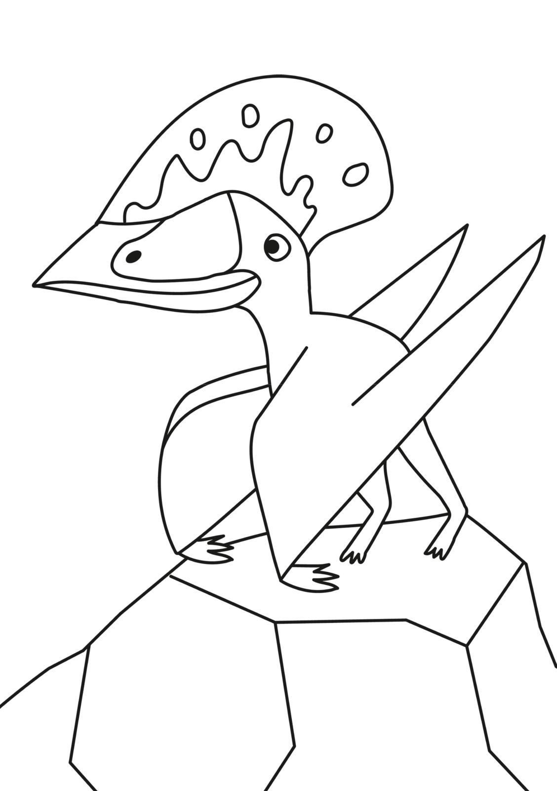 Beispielinhalt (Bild) Mein dicker Dinosaurier-Malblock