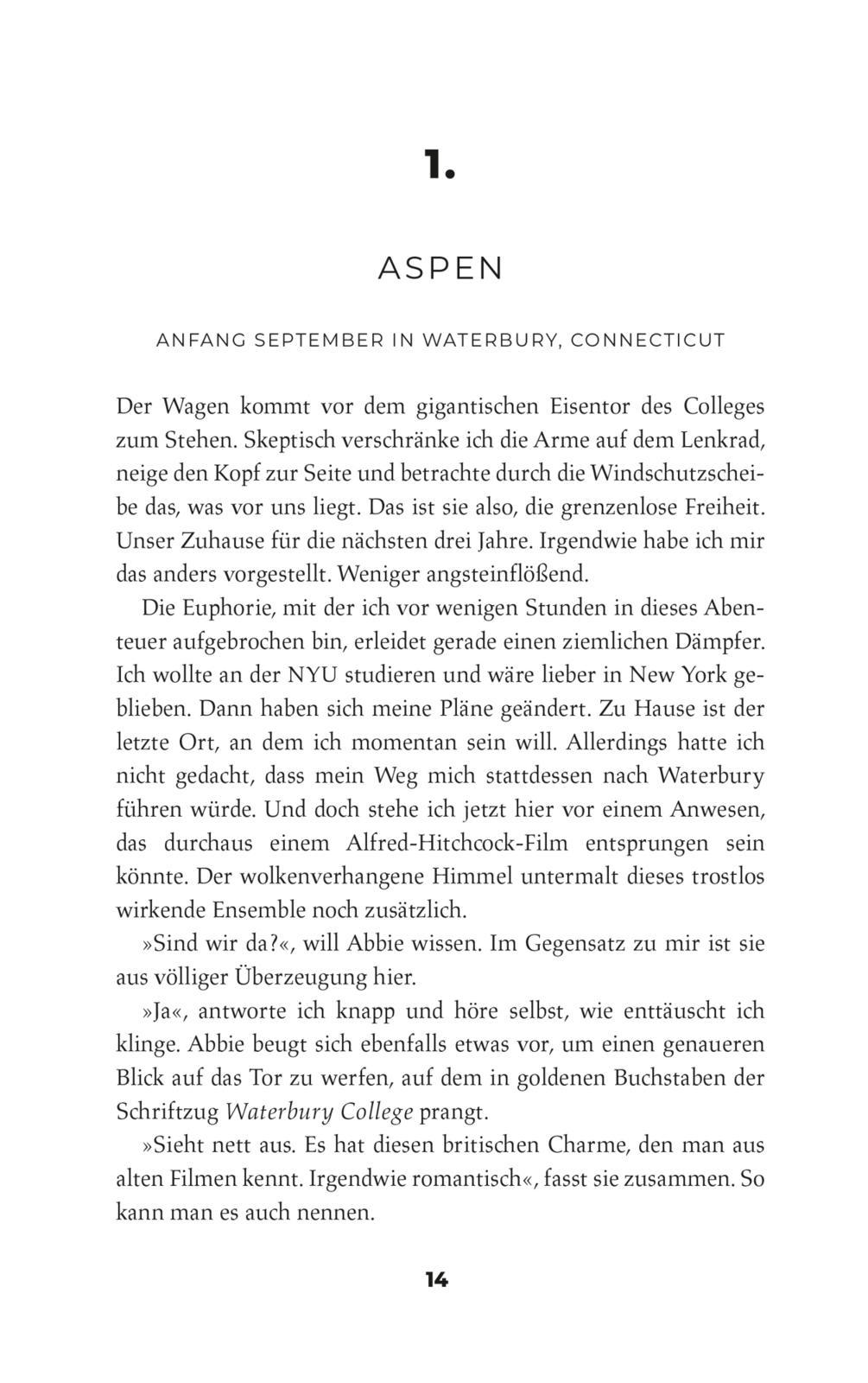 Beispielinhalt (Bild) Never Be My Date (Never Be 1)
