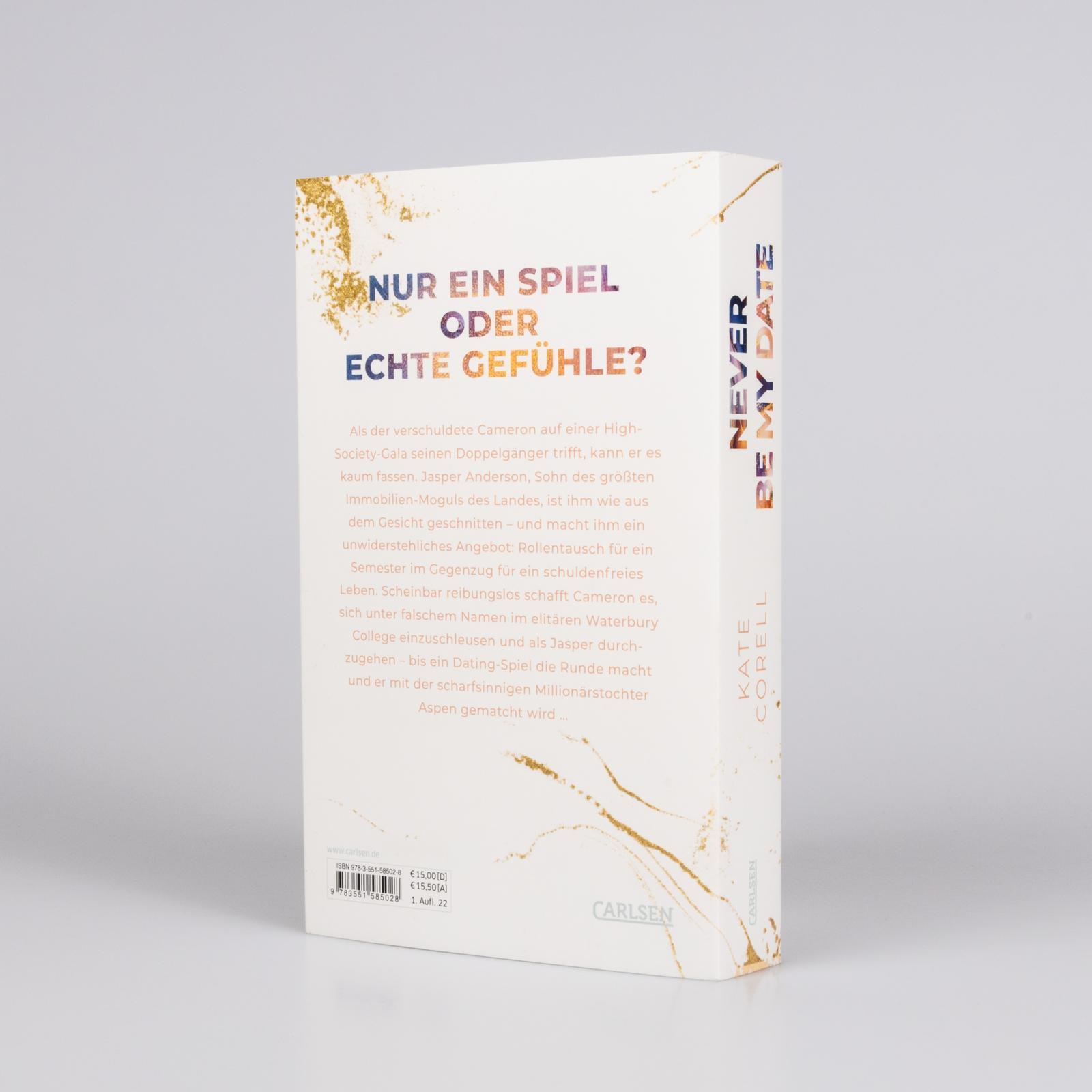 Beispielinhalt (Bild) Never Be My Date (Never Be 1)