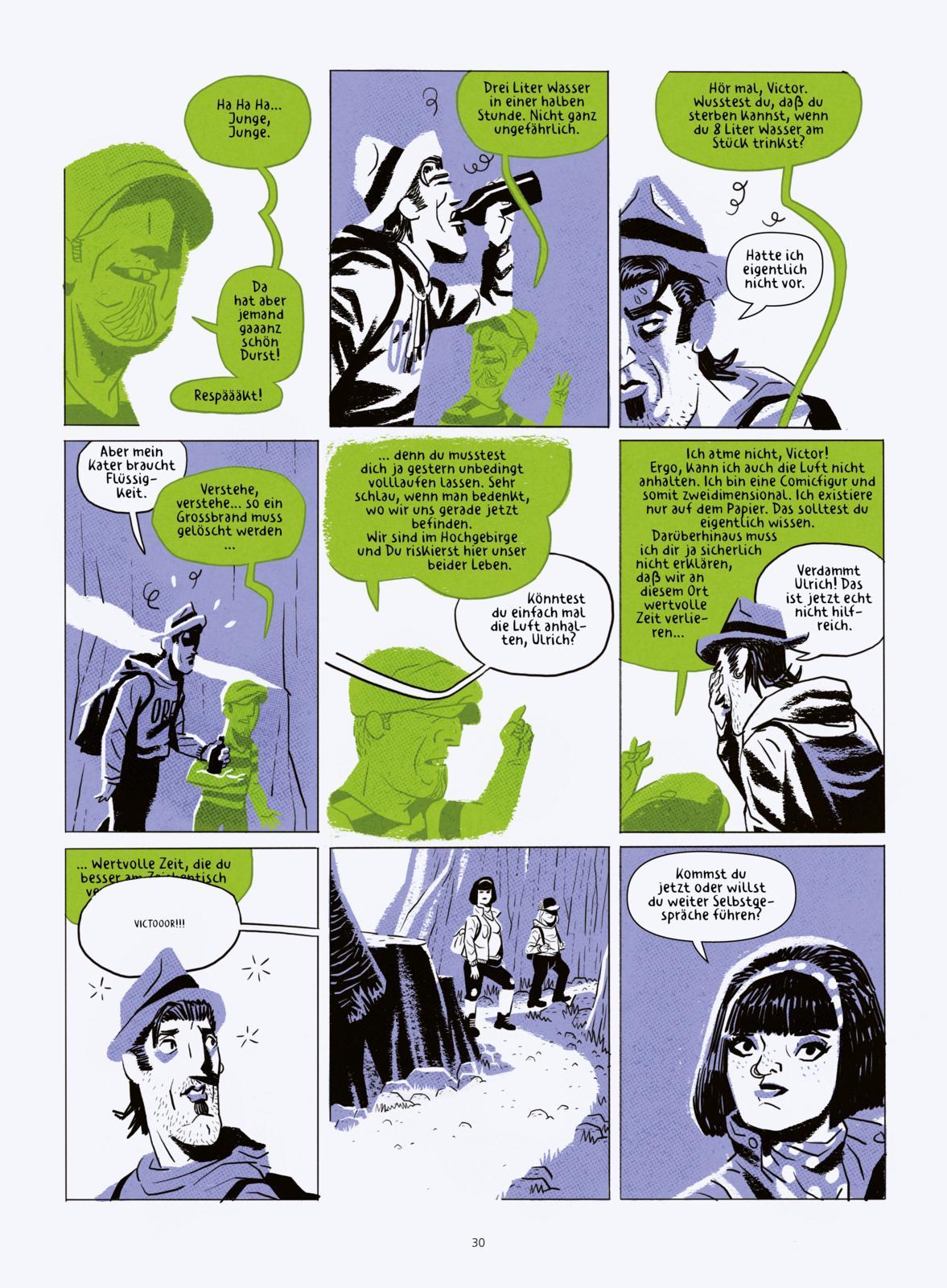 Beispielinhalt (Bild) Vatermilch 2: Unter der Oberfläche