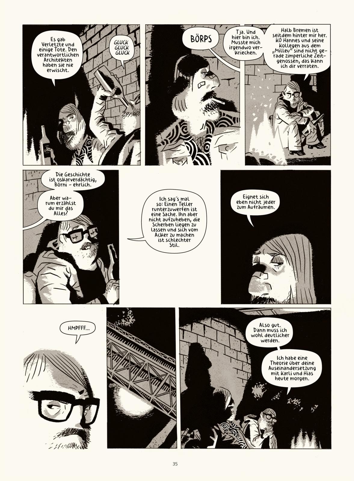 Beispielinhalt (Bild) Vatermilch 2: Unter der Oberfläche