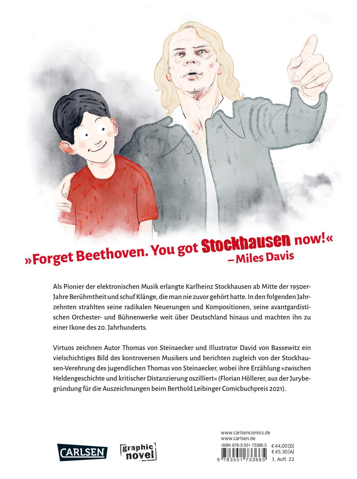 Rückseitencover Stockhausen: Der Mann, der vom Sirius kam