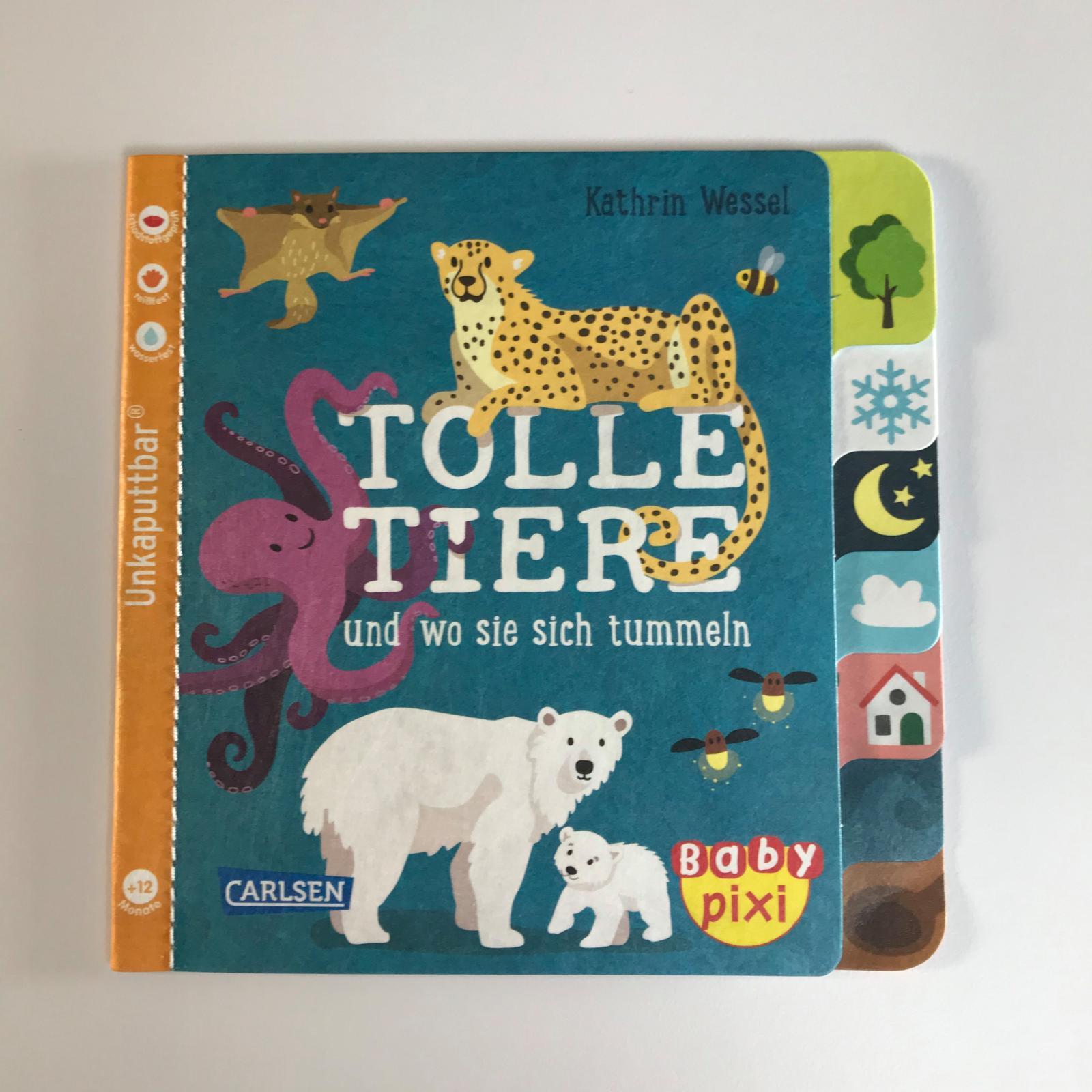 Beispielinhalt (Bild) Baby Pixi (unkaputtbar) 114: Tolle Tiere
