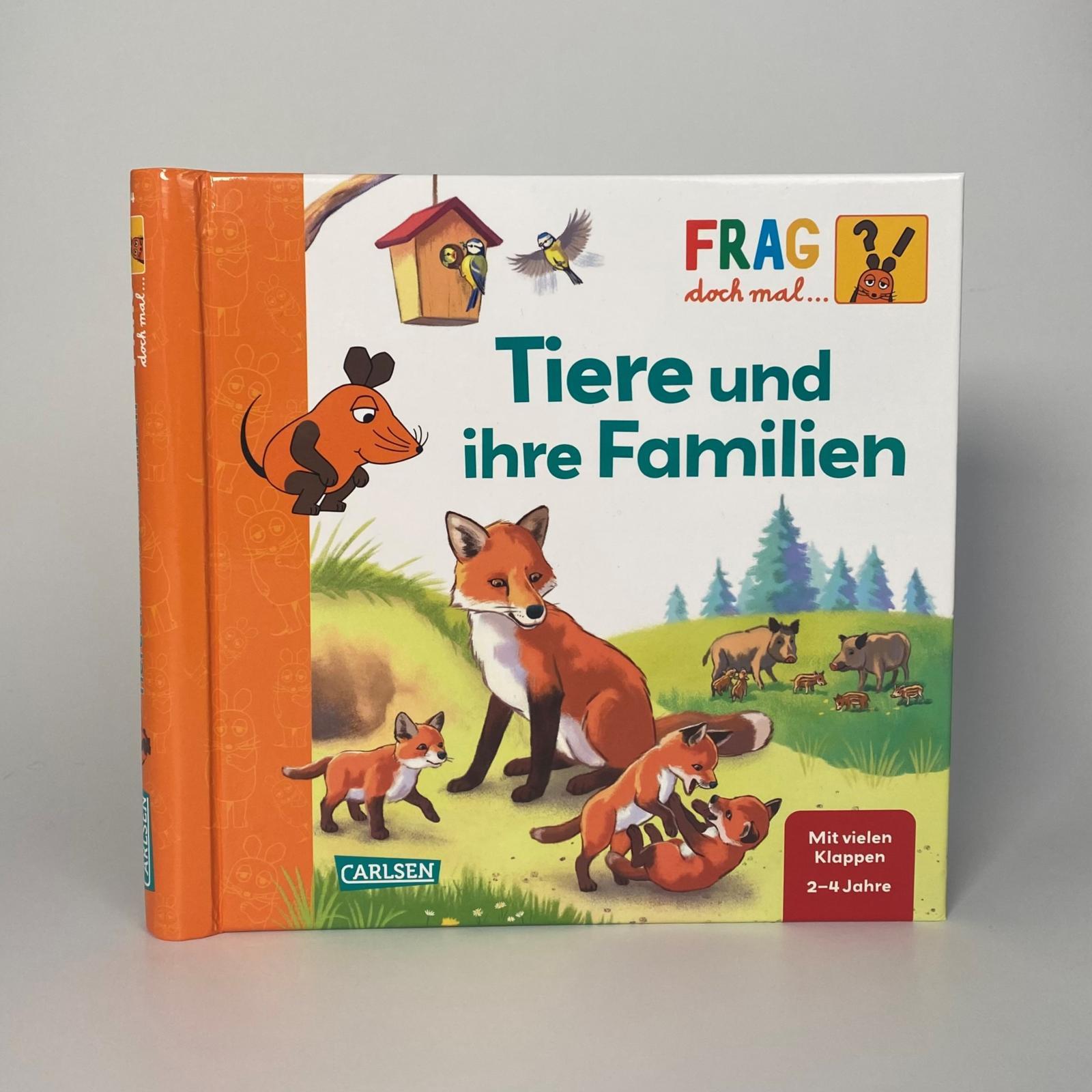 Beispielinhalt (Bild) Frag doch mal ... die Maus: Tiere und ihre Familien