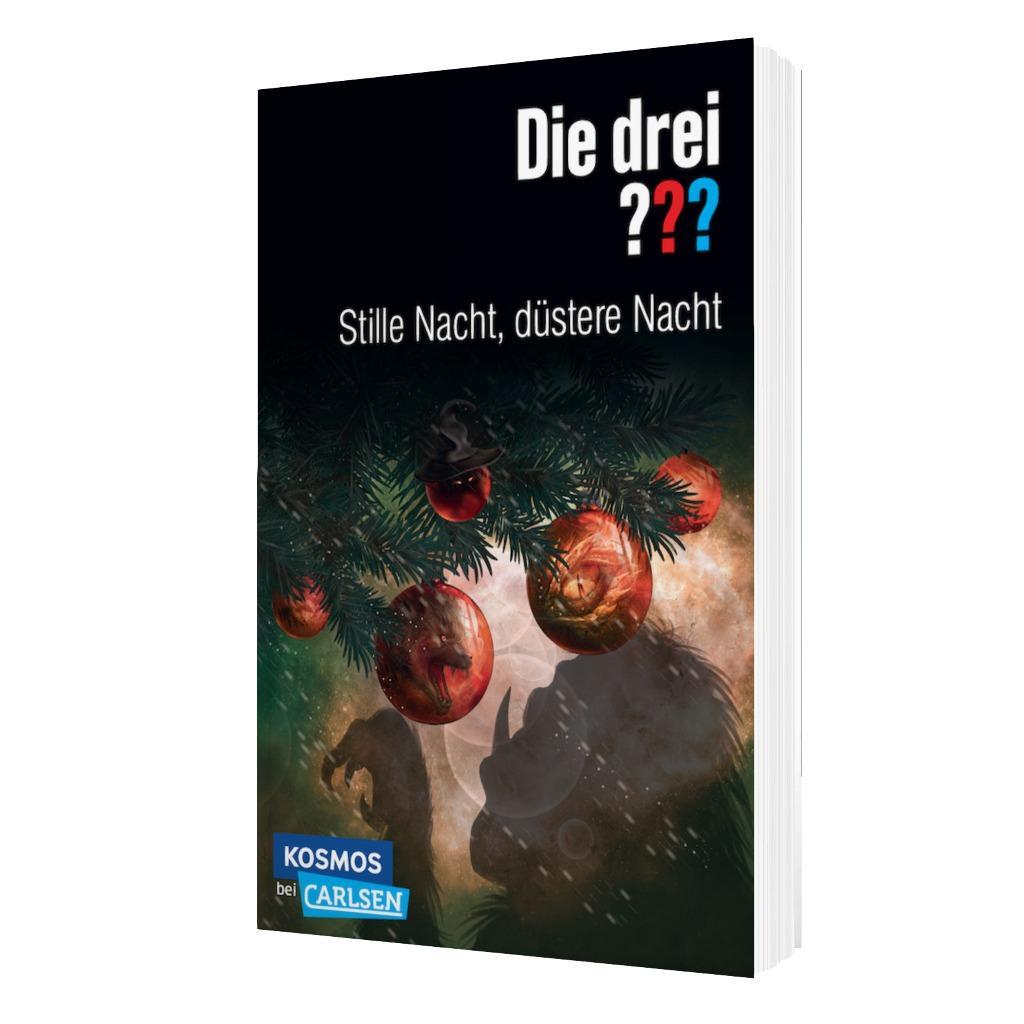 Beispielinhalt (Bild) Die drei ???: Stille Nacht, düstere Nacht