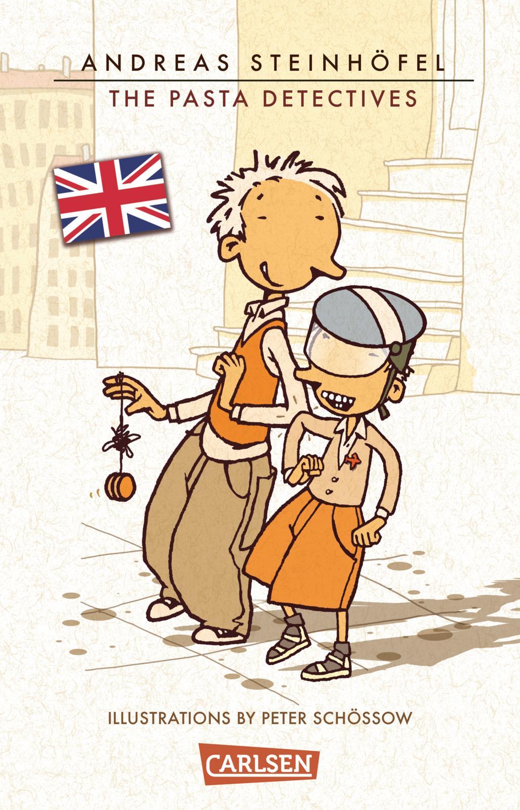 Vorderes Coverbild The Pasta Detectives - Rico, Oskar und die Tieferschatten (englische Ausgabe mit Vokabelhilfen) (Rico und Oskar 1)