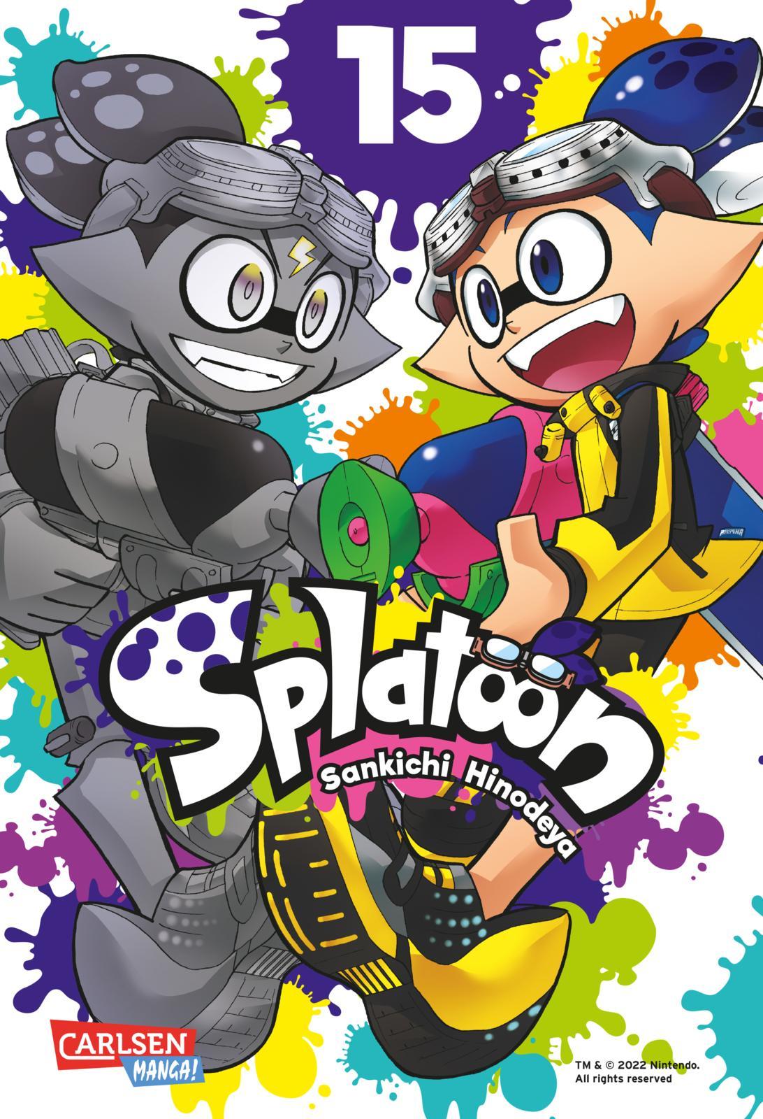 Vorderes Coverbild Splatoon 15