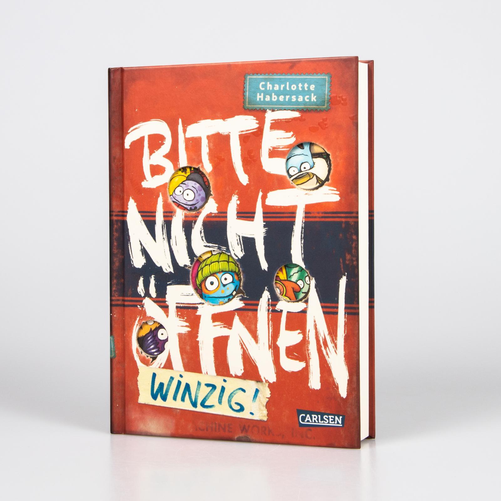 Beispielinhalt (Bild) Bitte nicht öffnen 7: Winzig!