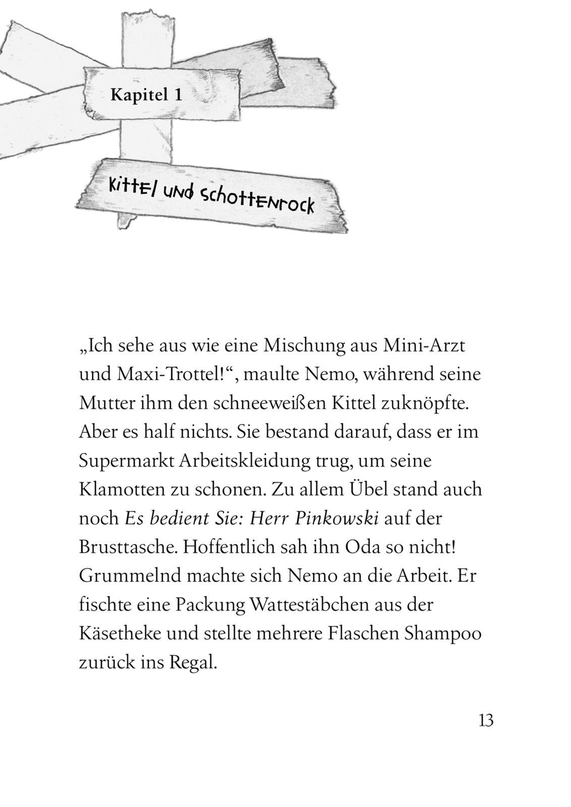 Beispielinhalt (Bild) Bitte nicht öffnen 7: Winzig!