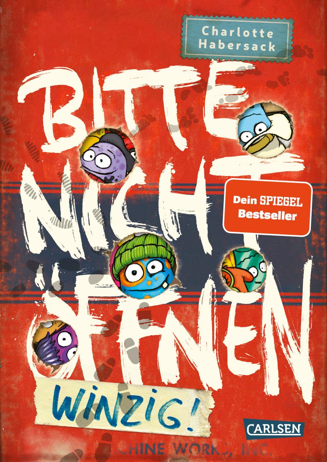 Vorderes Coverbild Bitte nicht öffnen 7: Winzig!