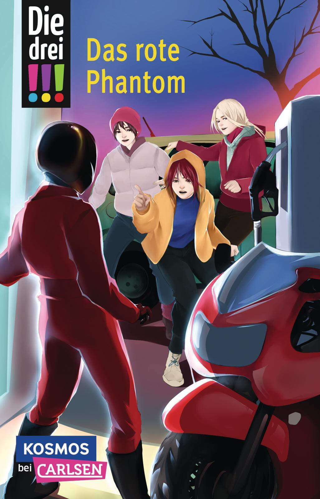 Vorderes Coverbild Die drei !!! 52: Das rote Phantom