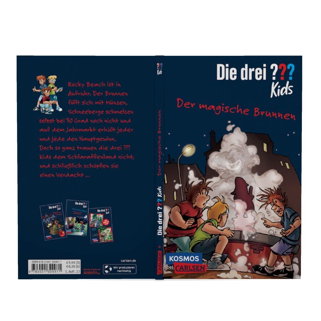 Beispielinhalt (Bild) Die drei ??? Kids 16: Der magische Brunnen