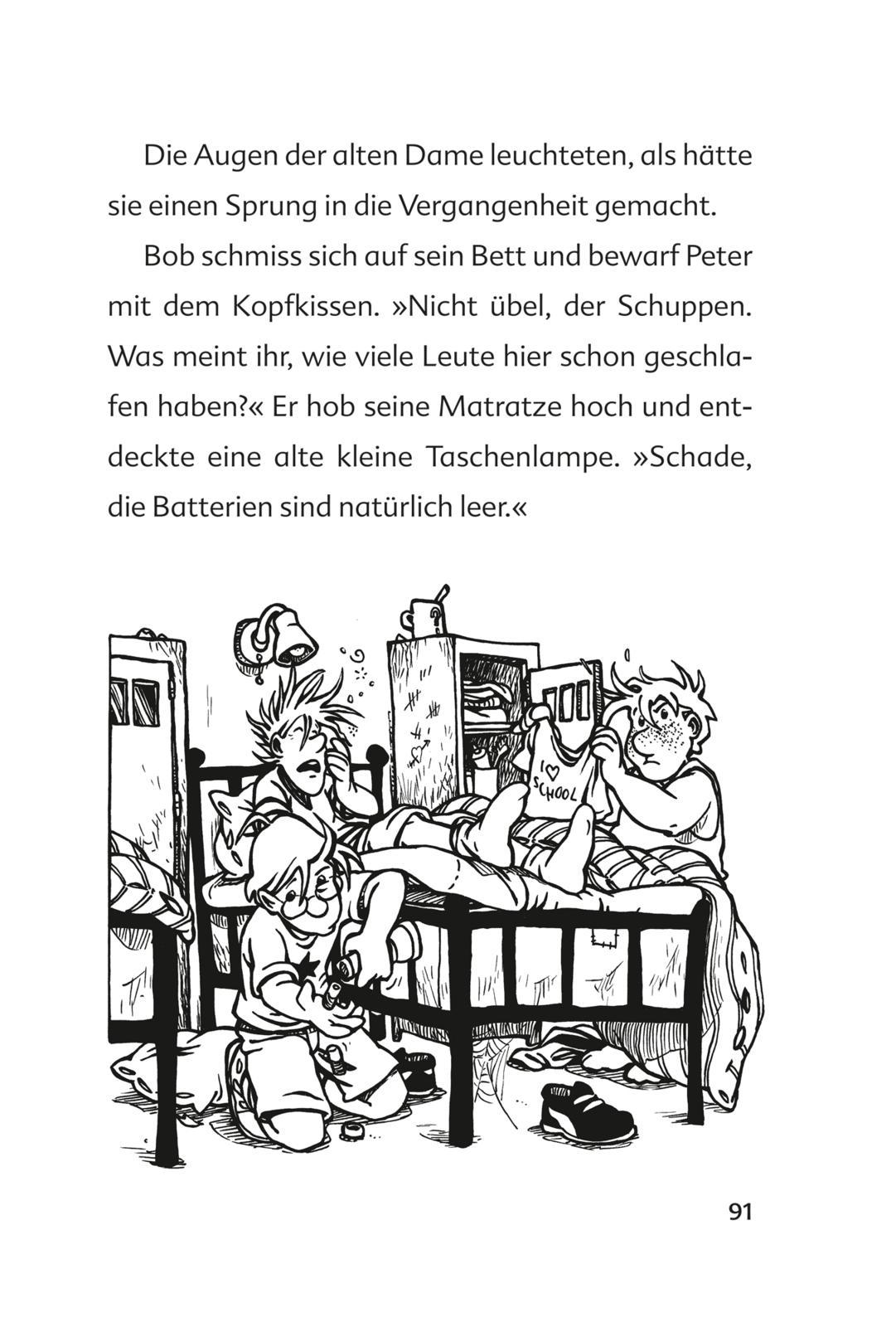 Beispielinhalt (Bild) Die drei ??? Kids 16: Der magische Brunnen