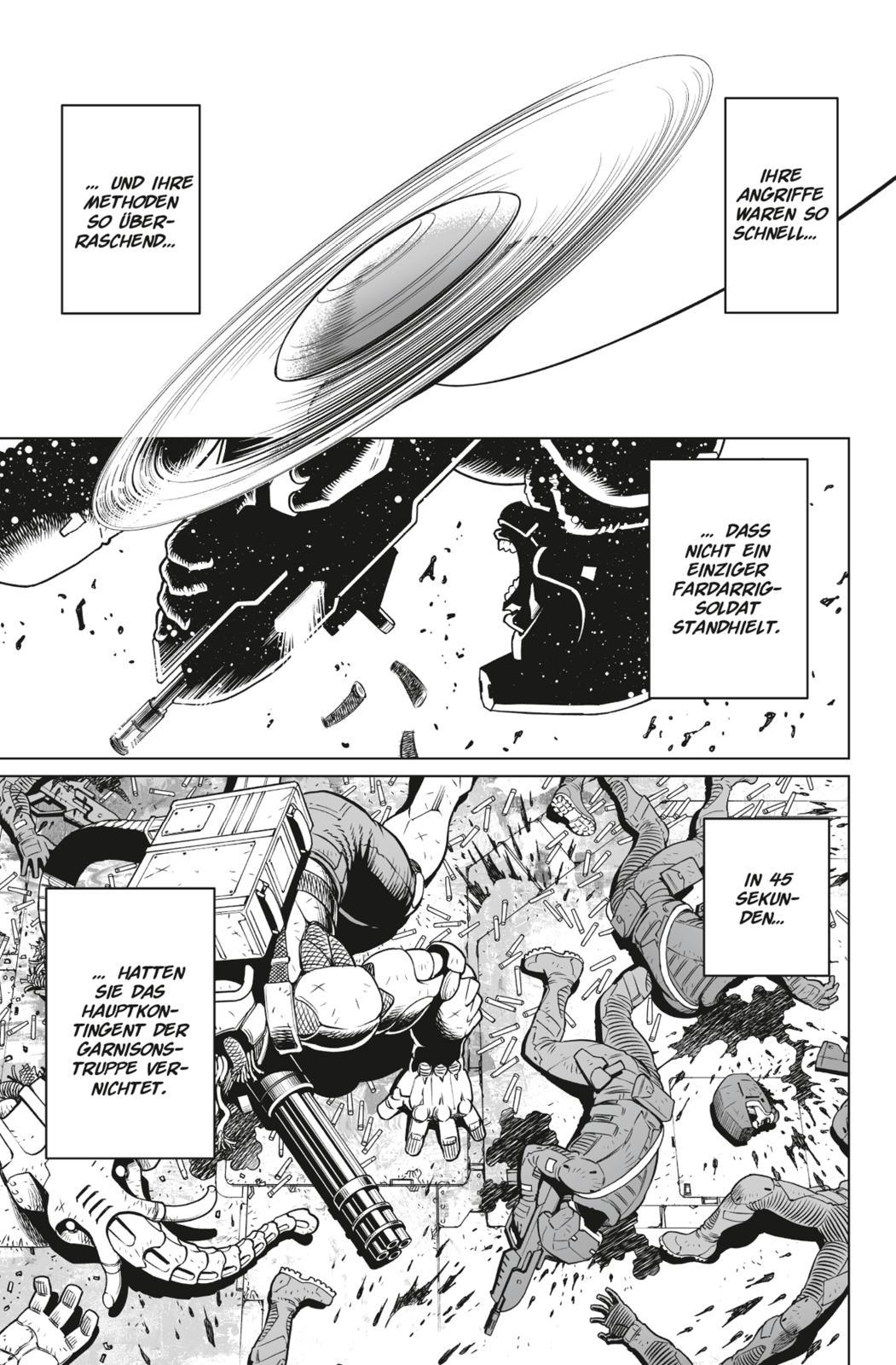 Beispielinhalt (Bild) Battle Angel Alita - Mars Chronicle 8