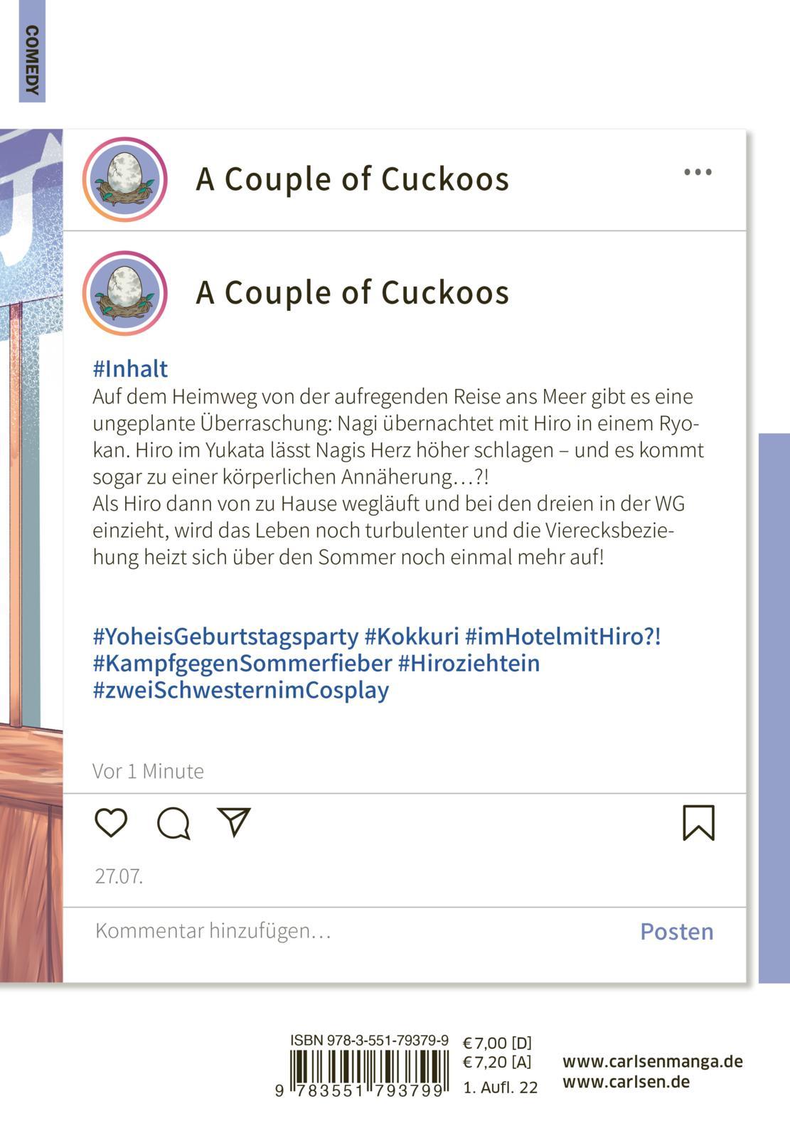 Rückseitencover A Couple of Cuckoos 7