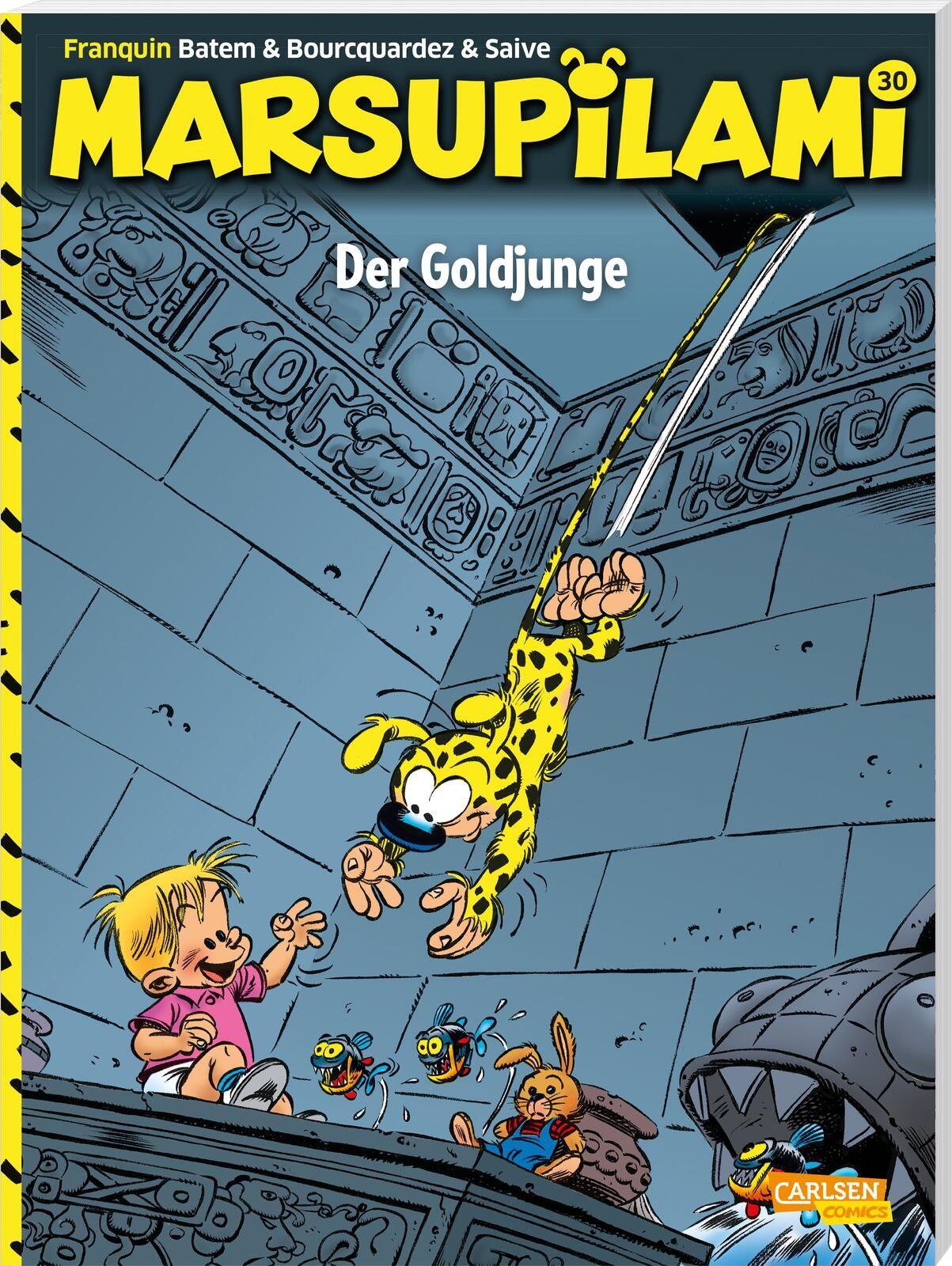 Vorderes Coverbild Marsupilami 30: Der Goldjunge