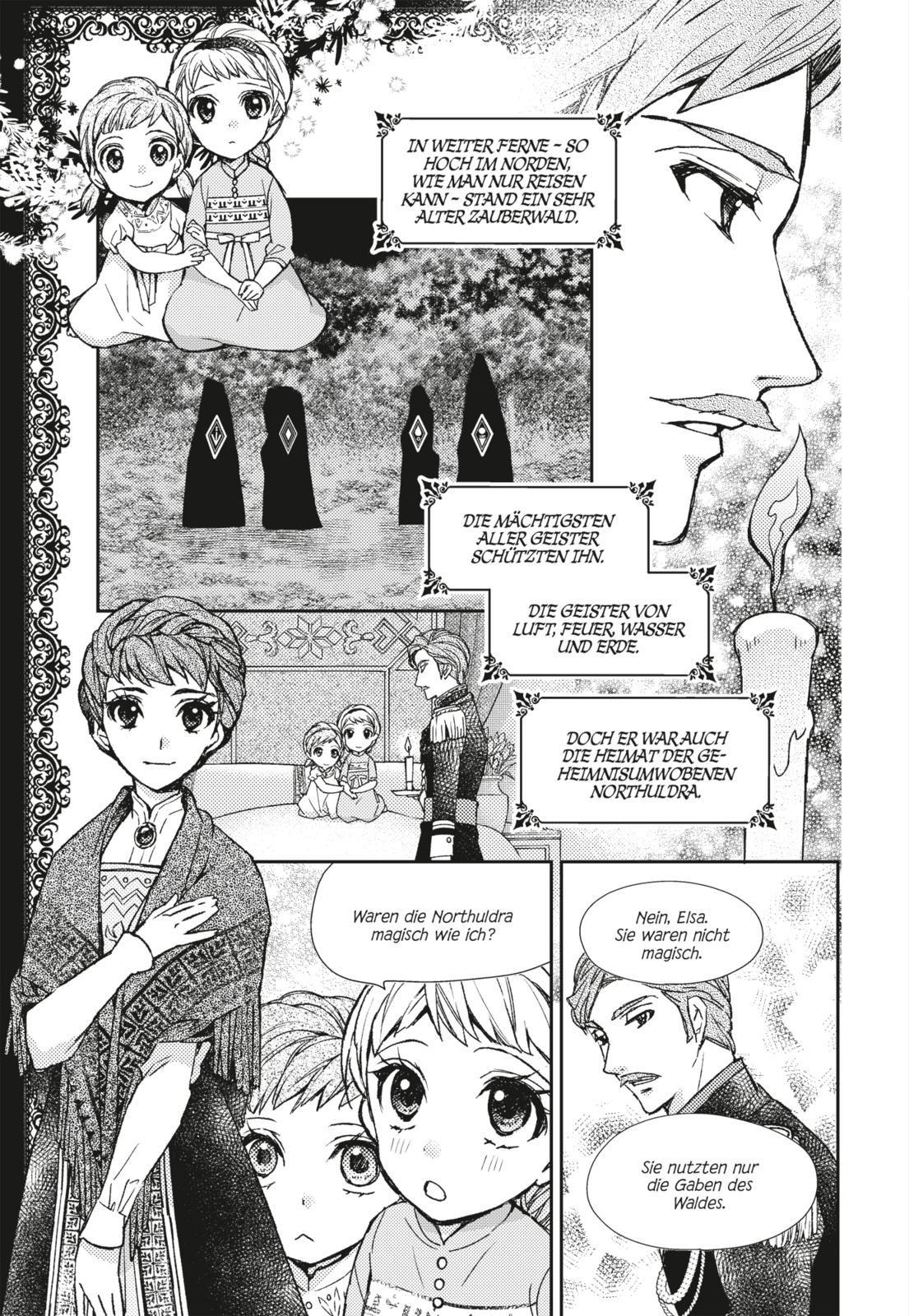 Beispielinhalt (Bild) Die Eiskönigin 2: Der Manga