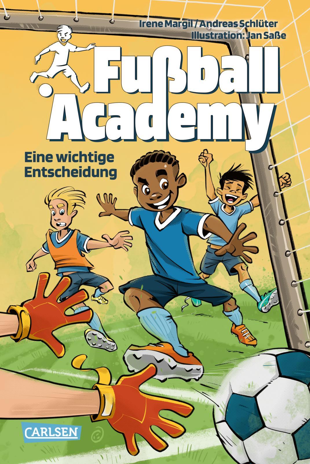 Vorderes Coverbild Fußball Academy 1: Eine wichtige Entscheidung