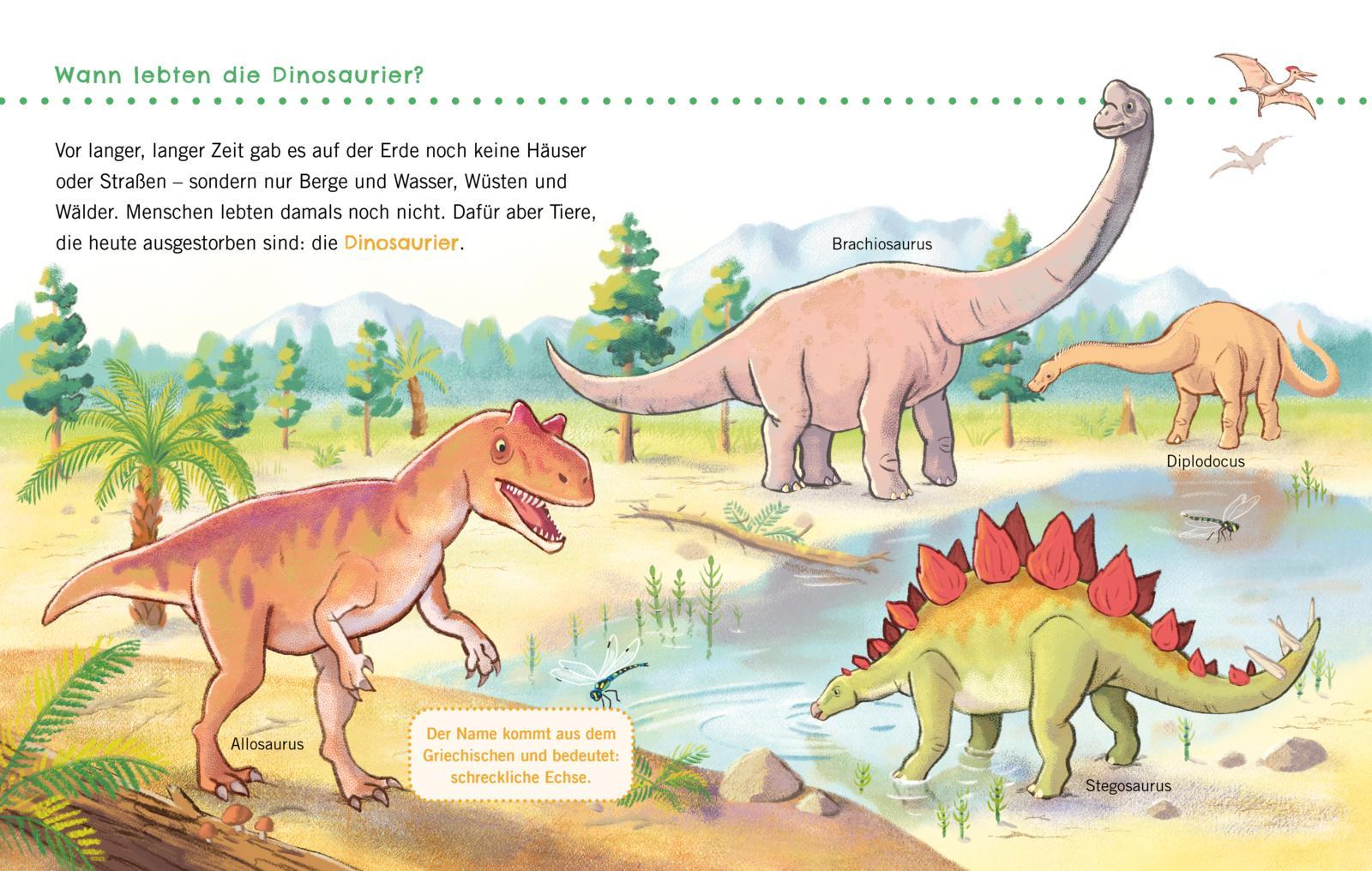 Beispielinhalt (Bild) Unkaputtbar: Erstes Wissen: Dinosaurier