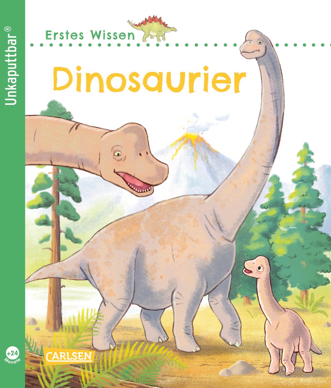 Vorderes Coverbild Unkaputtbar: Erstes Wissen: Dinosaurier