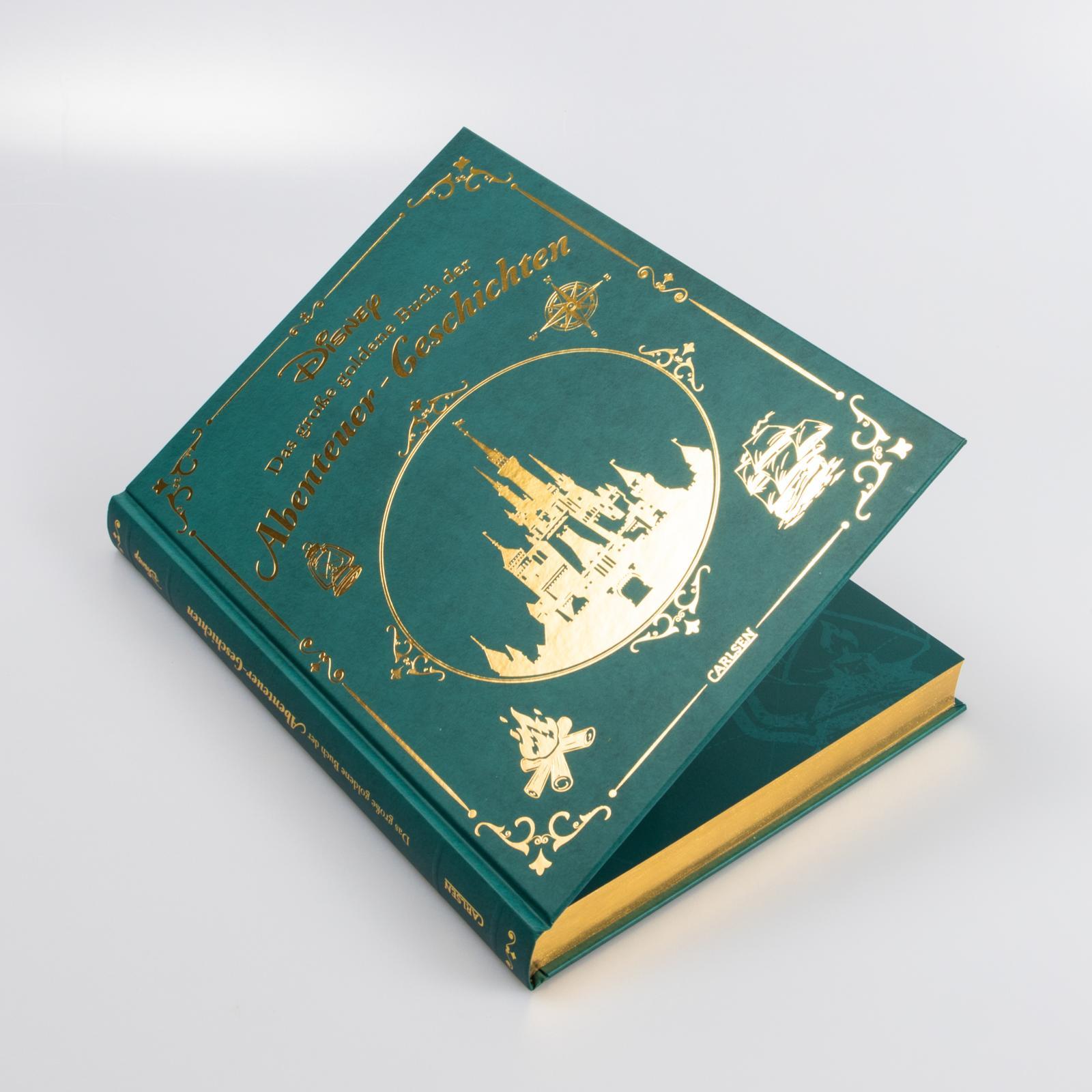 Beispielinhalt (Bild) Disney: Das große goldene Buch der Abenteuer-Geschichten