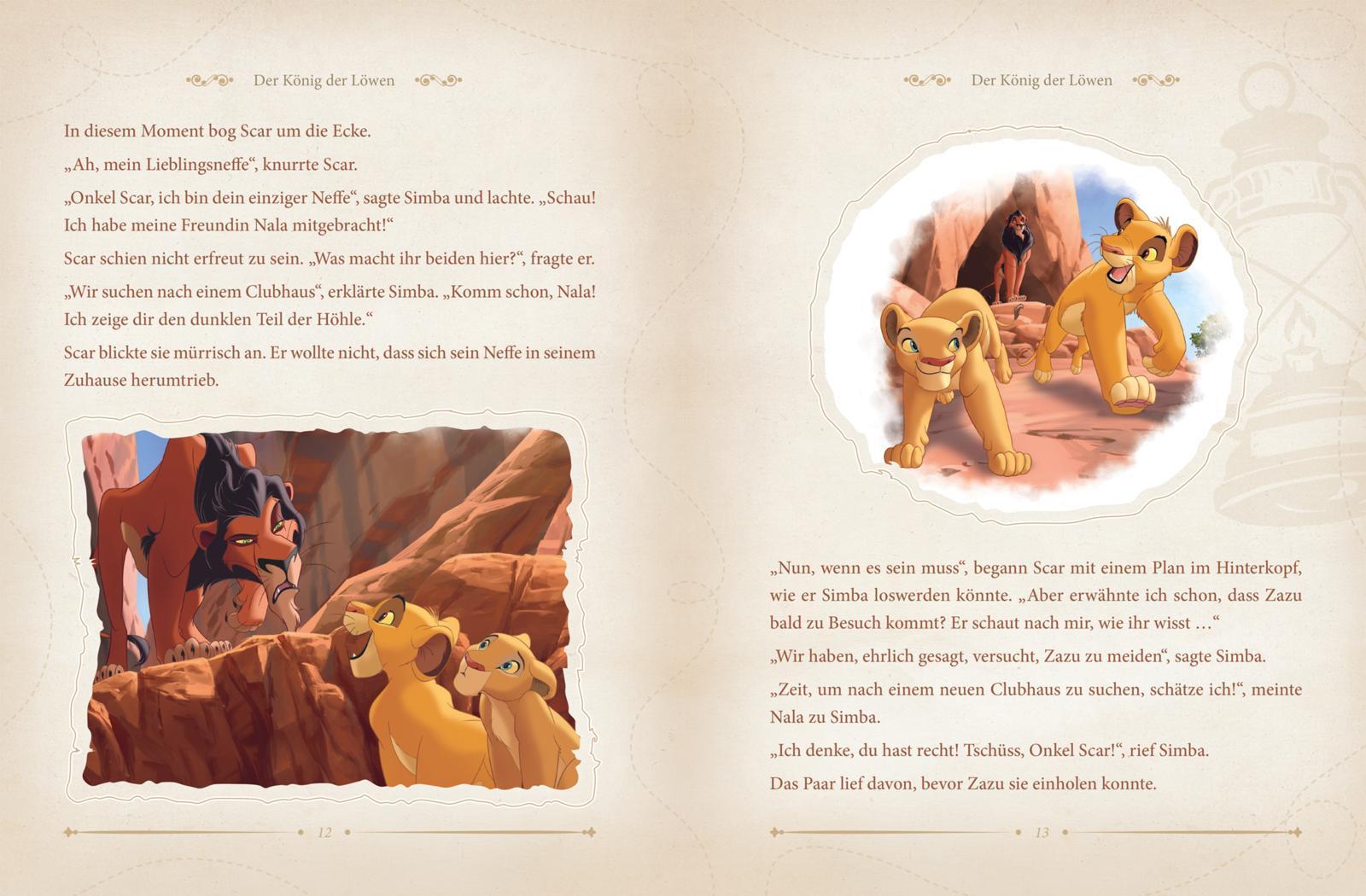 Beispielinhalt (Bild) Disney: Das große goldene Buch der Abenteuer-Geschichten