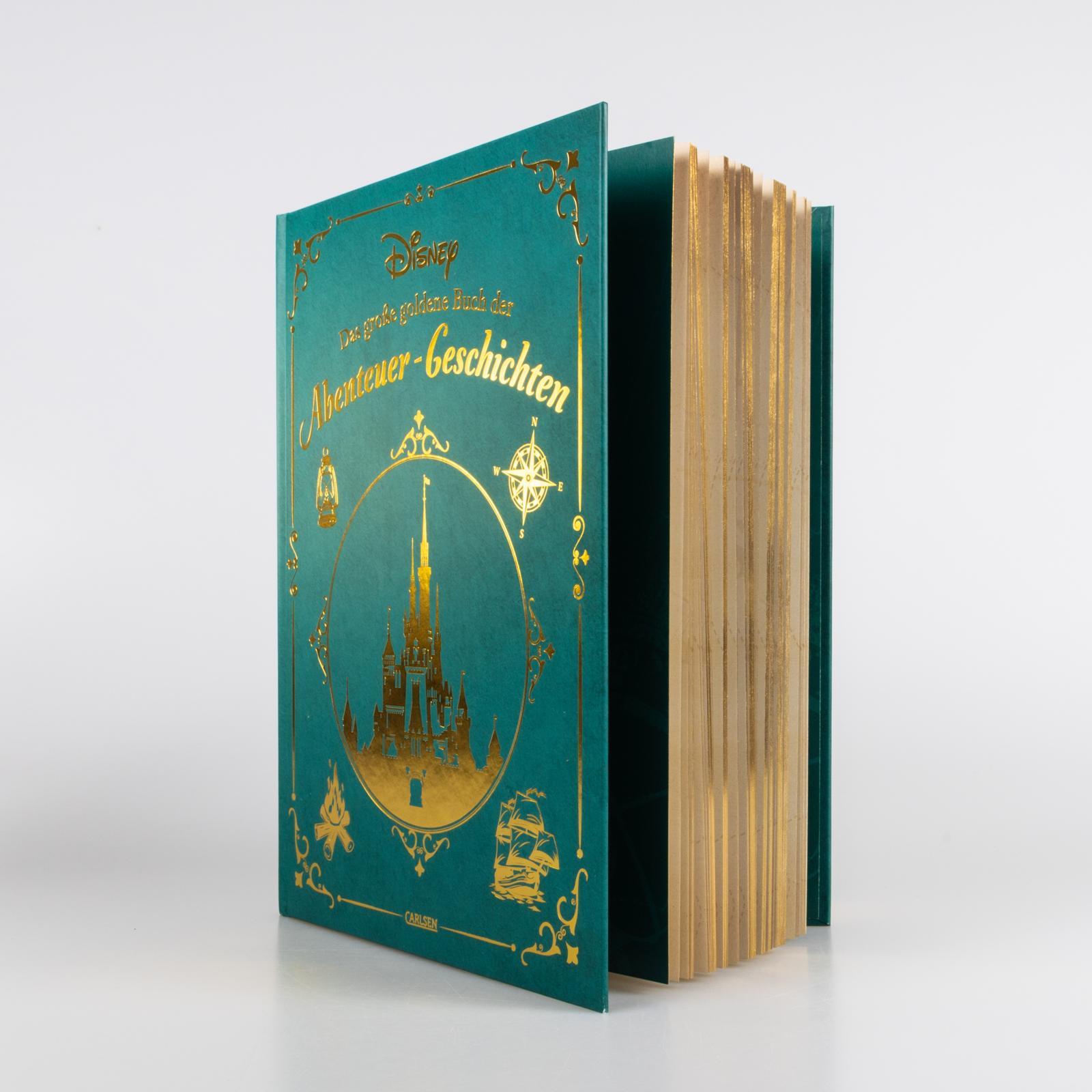 Beispielinhalt (Bild) Disney: Das große goldene Buch der Abenteuer-Geschichten