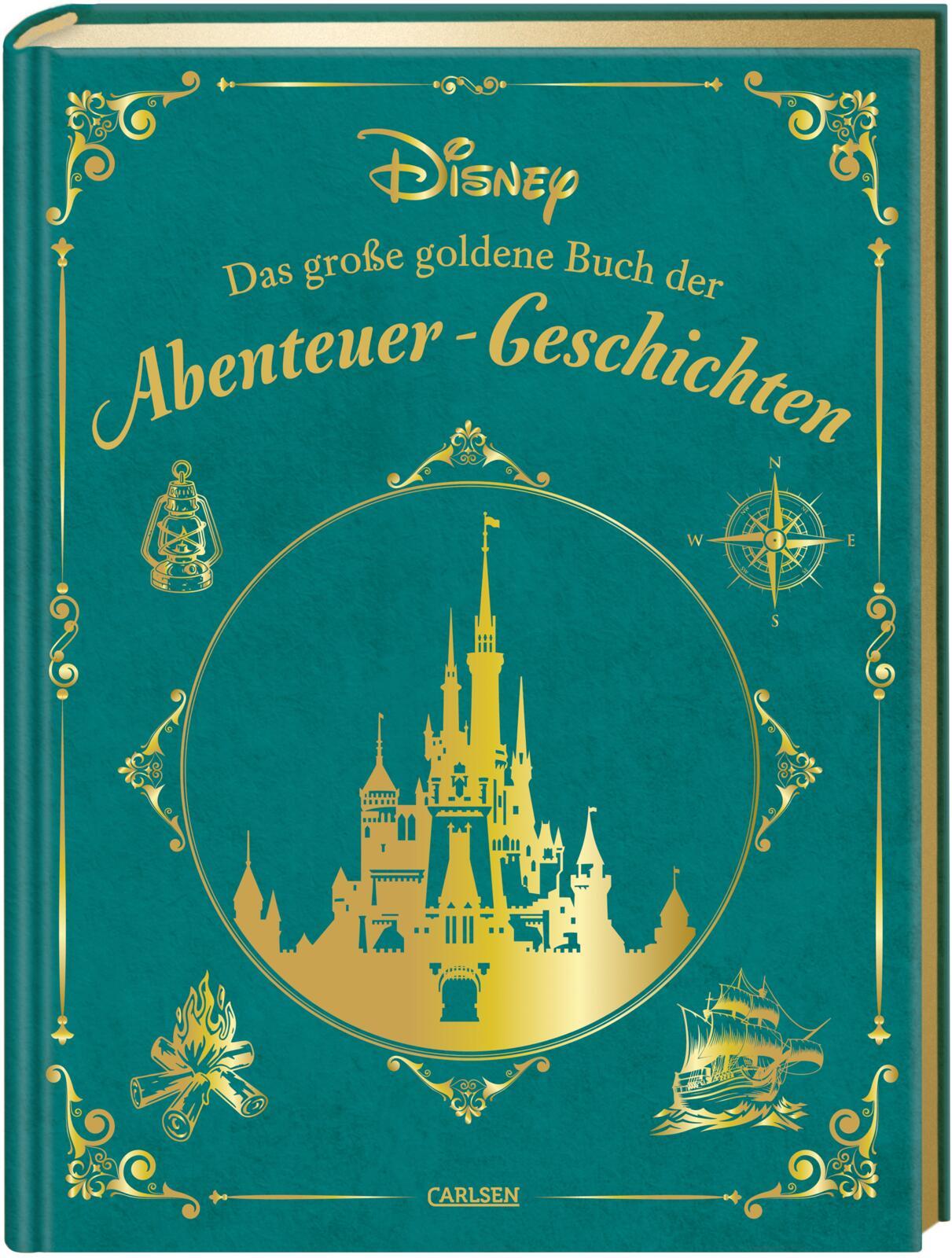 Vorderes Coverbild Disney: Das große goldene Buch der Abenteuer-Geschichten