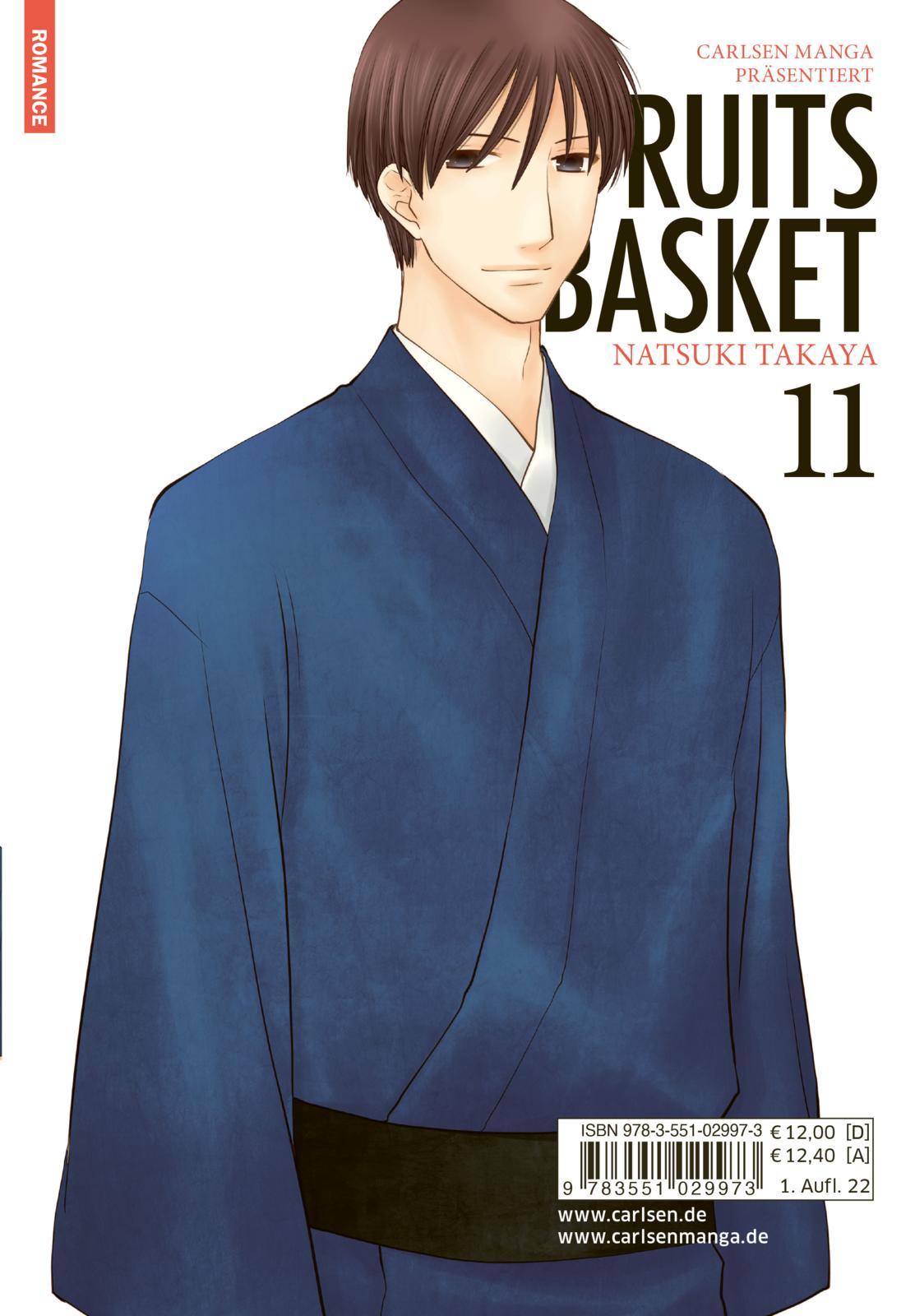 Rückseitencover Fruits Basket Pearls 11
