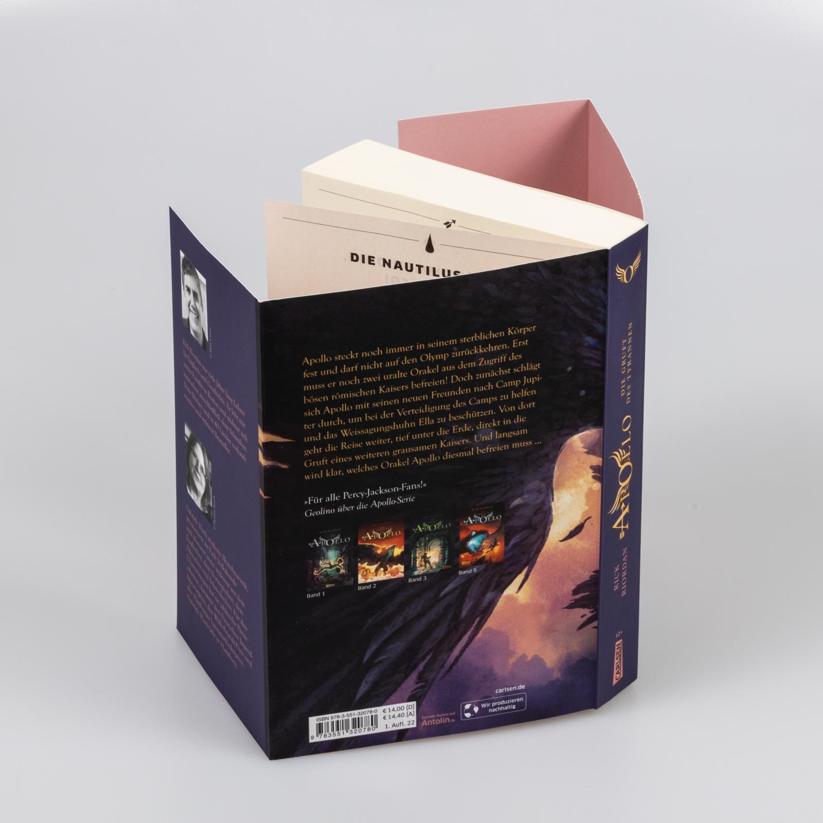 Beispielinhalt (Bild) Die Abenteuer des Apollo 4: Die Gruft des Tyrannen