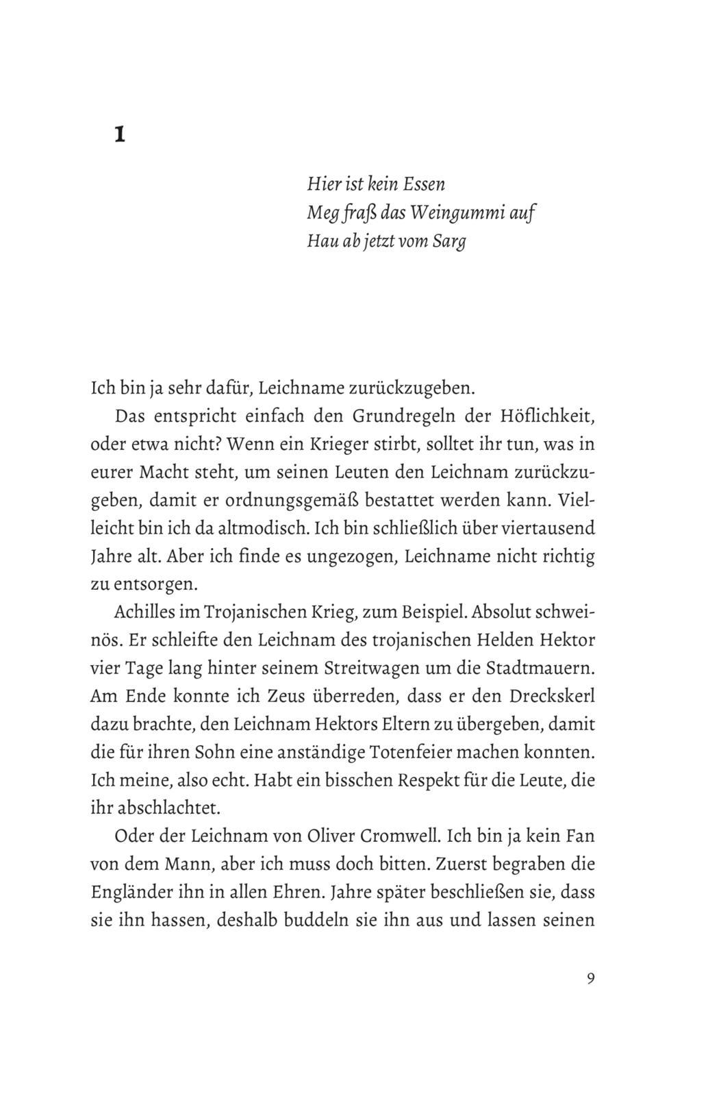 Beispielinhalt (Bild) Die Abenteuer des Apollo 4: Die Gruft des Tyrannen