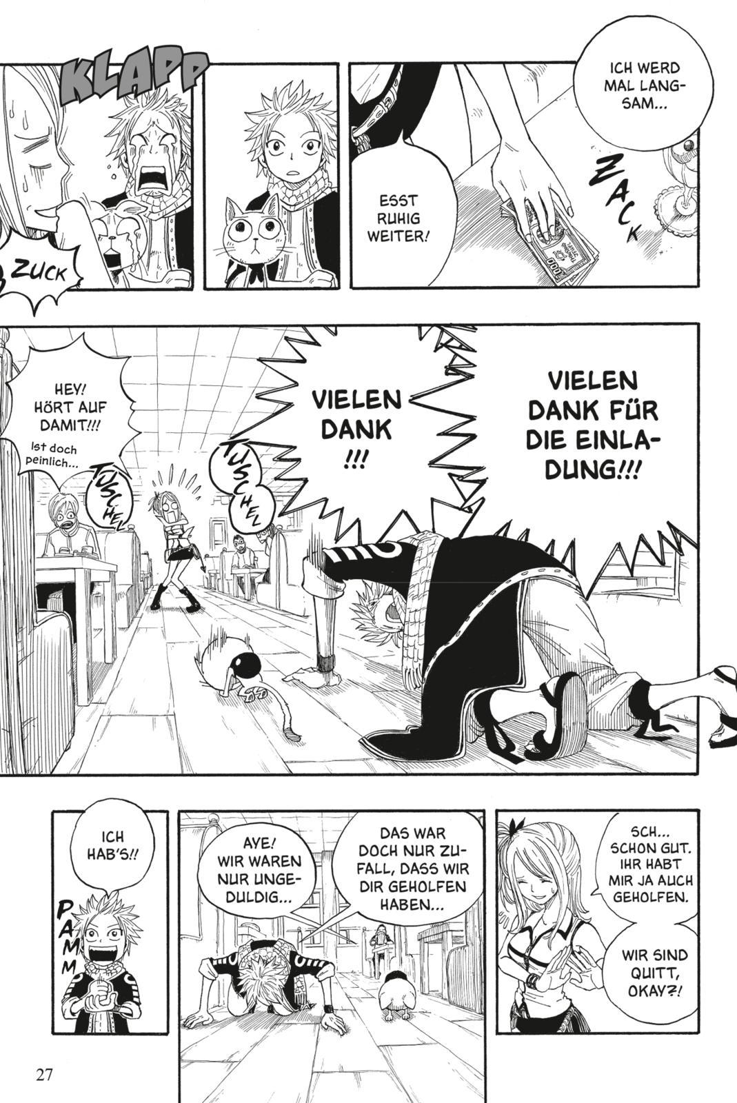 Beispielinhalt (Bild) Fairy Tail Massiv 1