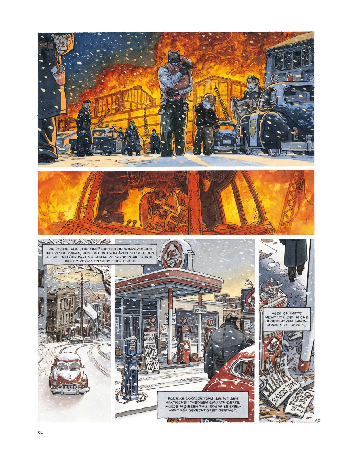 Beispielinhalt (Bild) Blacksad: Gesammelte Fälle - Neuausgabe