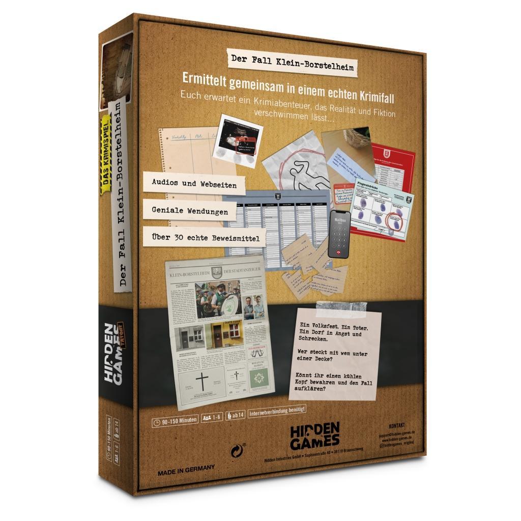 Beispielinhalt (Bild) Hidden Games Tatort: Der Fall Klein-Borstelheim 1.Fall