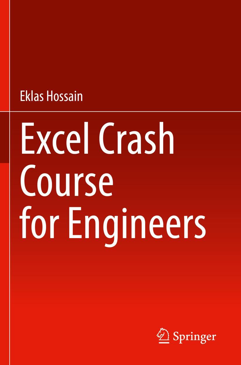 Vorderes Coverbild Excel Crash Course for Engineers