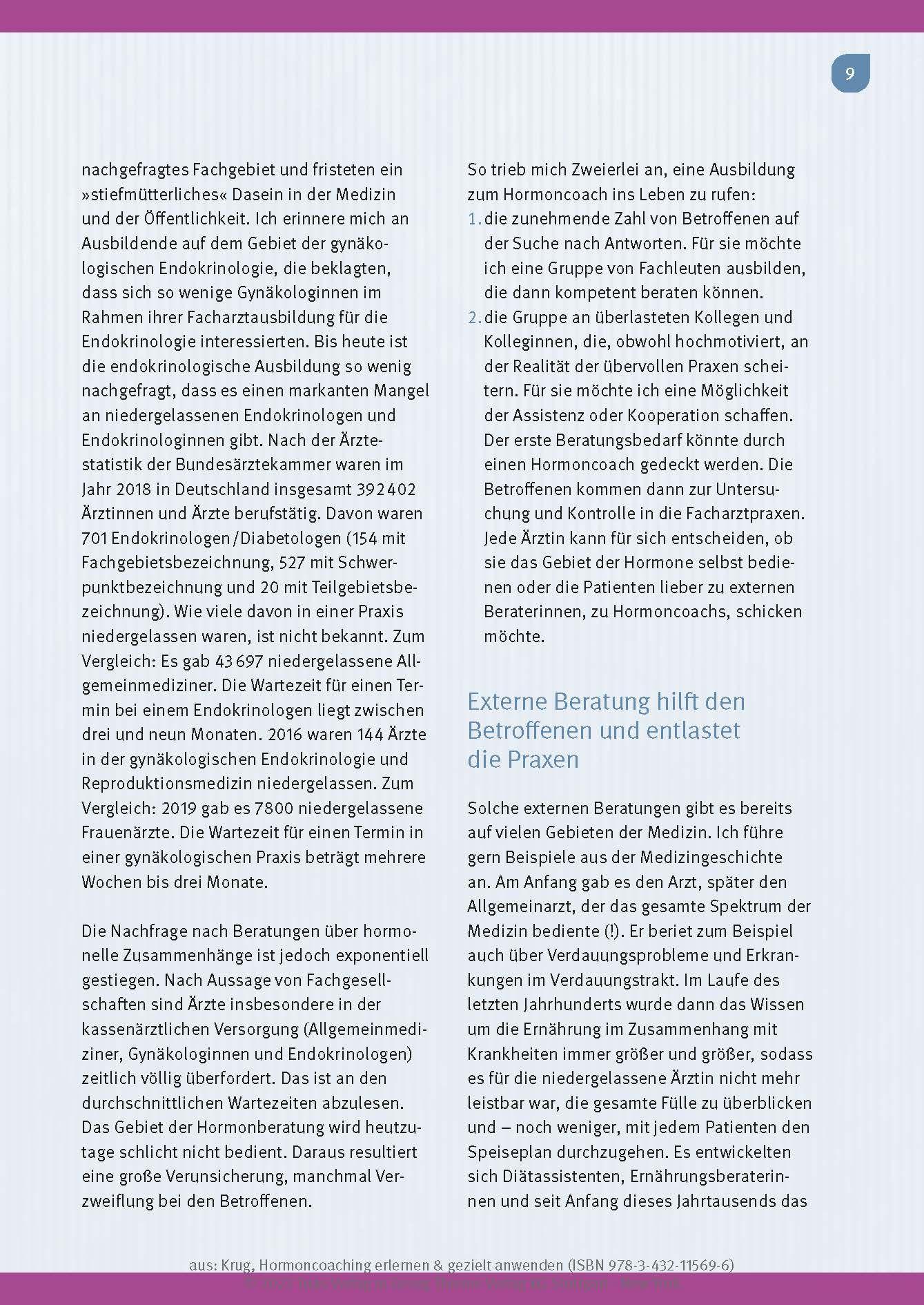 Beispielinhalt (Bild) Hormoncoaching erlernen & gezielt anwenden