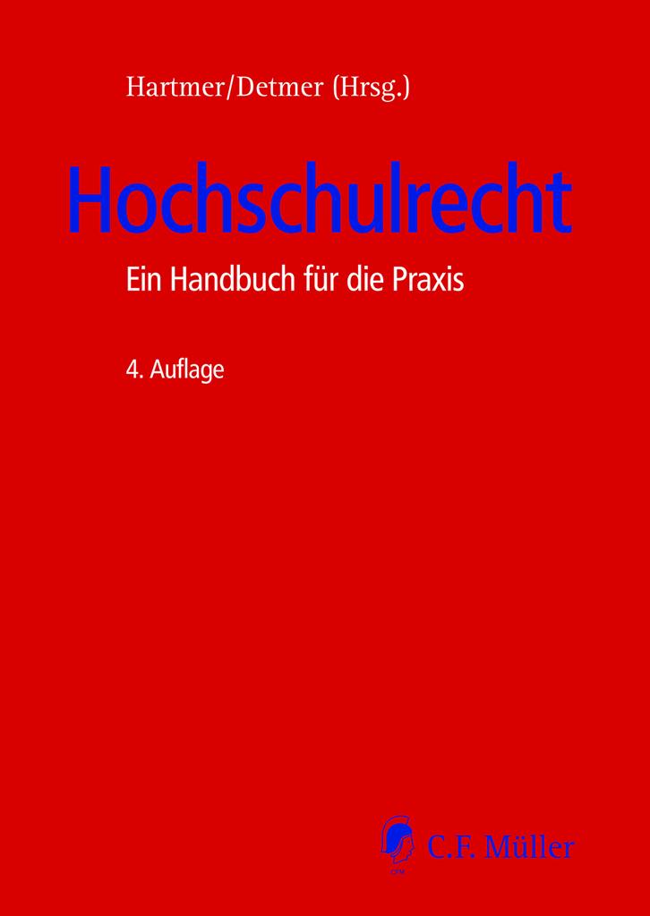 Vorderes Coverbild Hochschulrecht