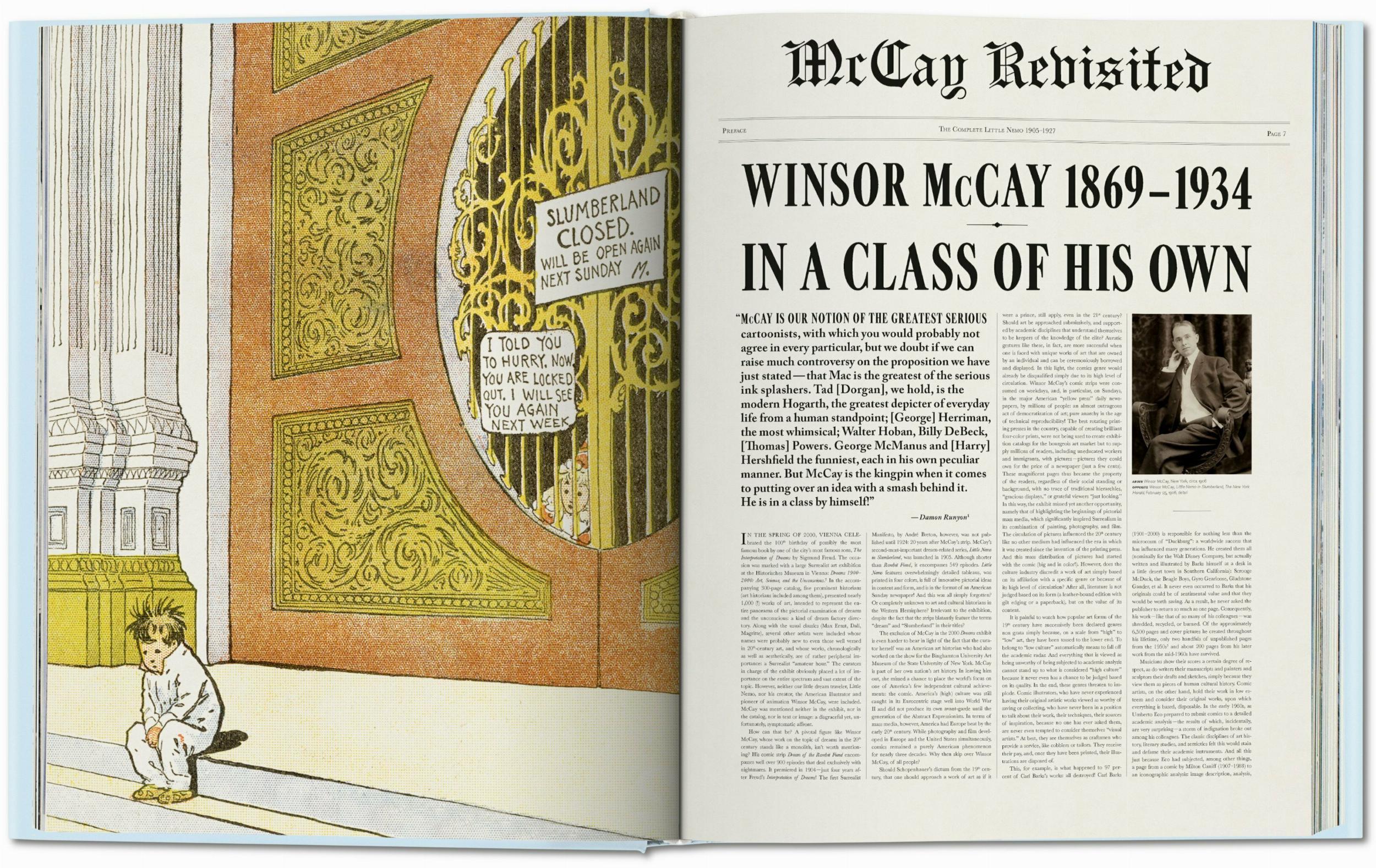 Beispielinhalt (Bild) Winsor McCay. The Complete Little Nemo