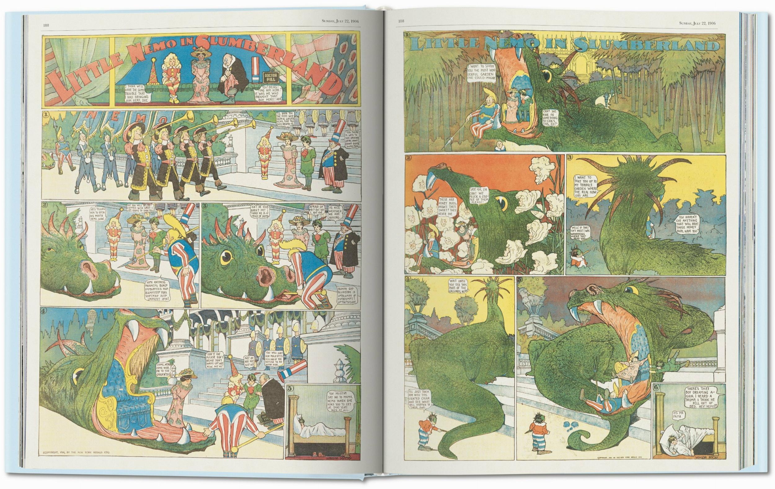 Beispielinhalt (Bild) Winsor McCay. The Complete Little Nemo