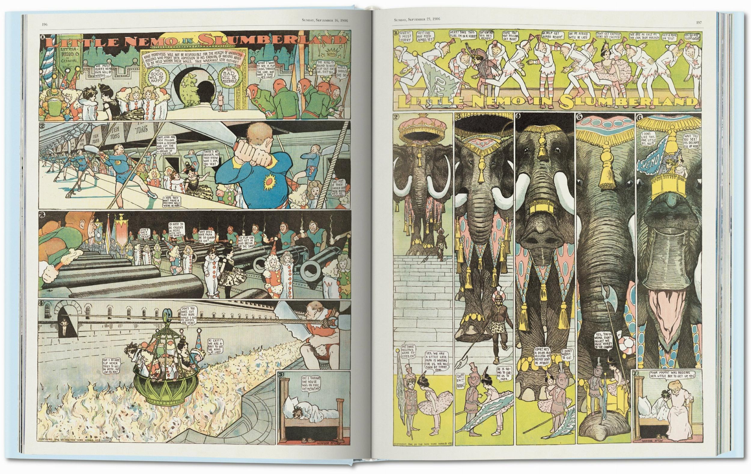 Beispielinhalt (Bild) Winsor McCay. The Complete Little Nemo