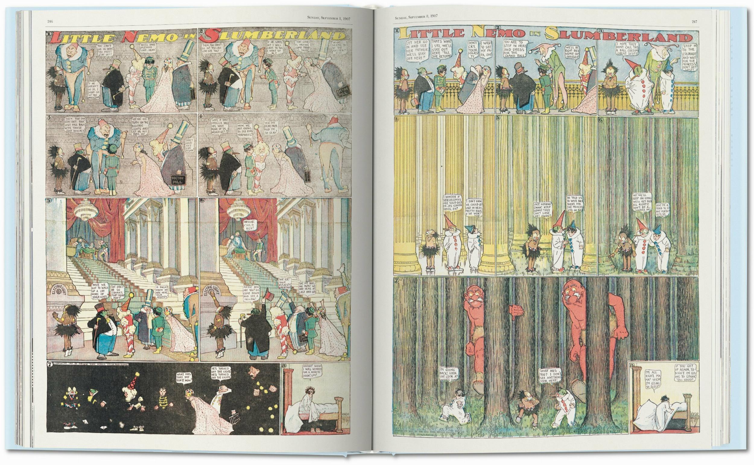Beispielinhalt (Bild) Winsor McCay. The Complete Little Nemo