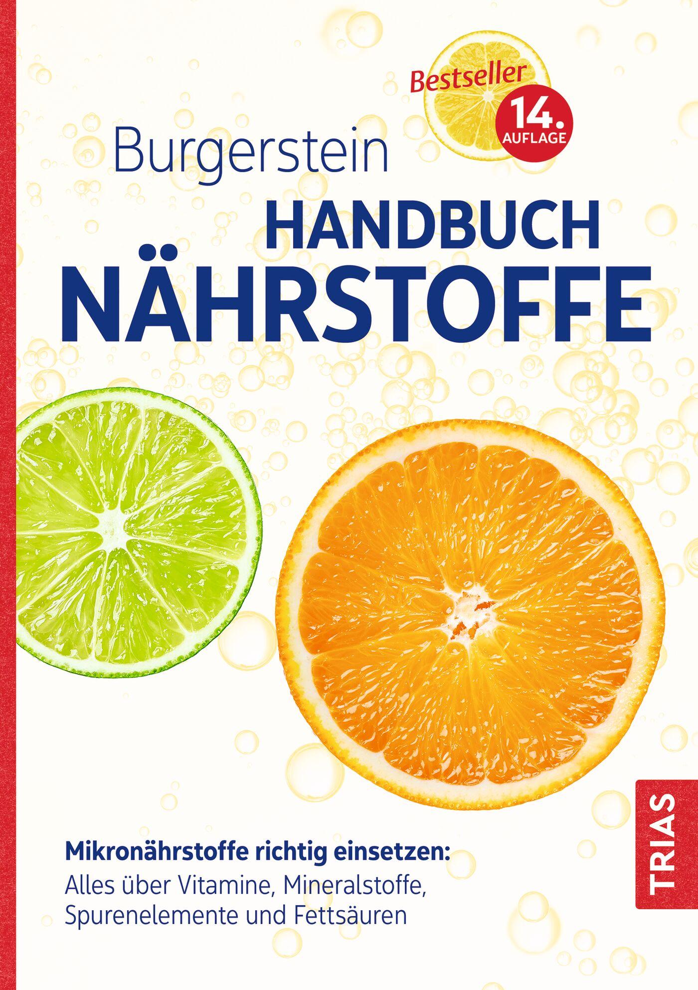 Vorderes Coverbild Burgerstein Handbuch Nährstoffe