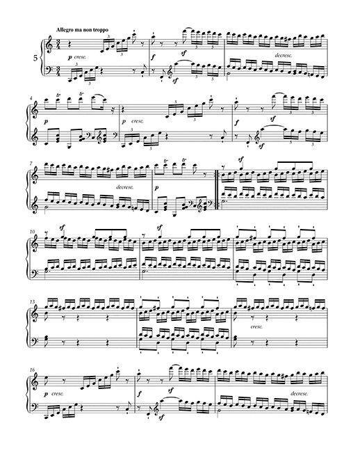 Beispielinhalt (Bild) Sämtliche Bagatellen für Klavier (mit Bagatelle WoO 59 "Für Elise")