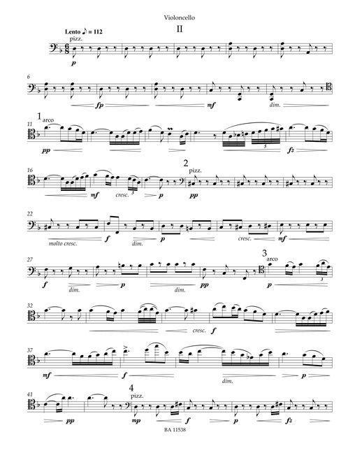 Beispielinhalt (Bild) Streichquartett Nr. 12 F-Dur op. 96 "Amerikanisches Quartett"