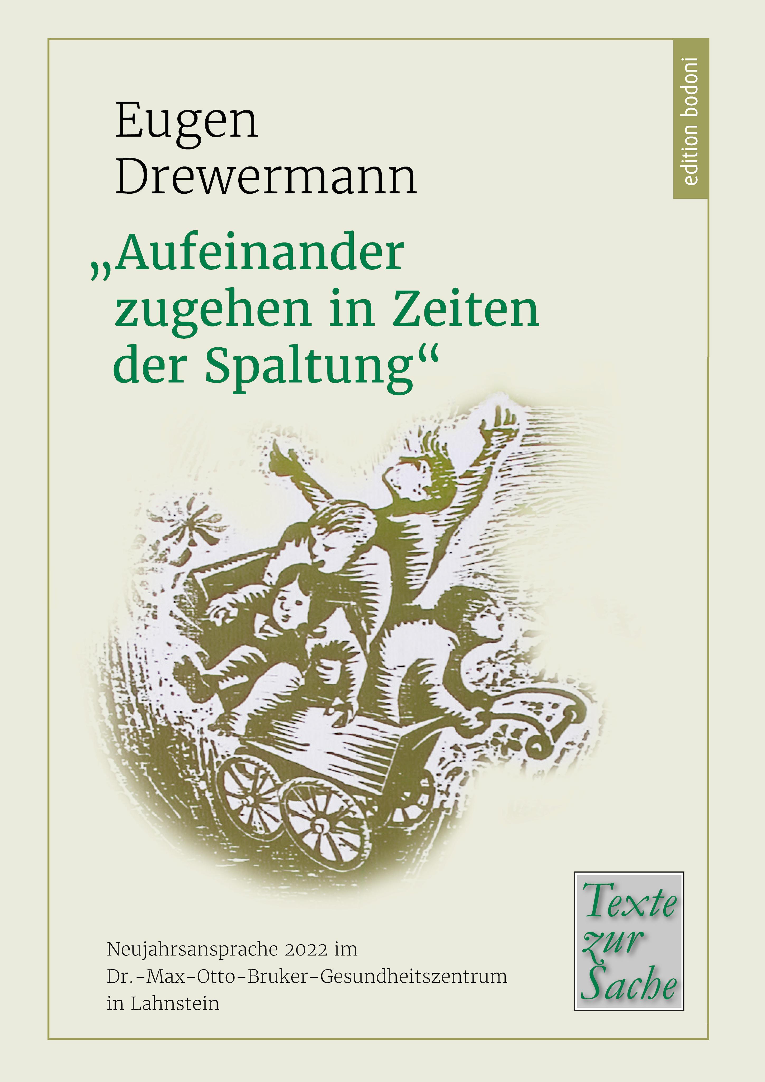 Vorderes Coverbild "Aufeinander zugehen in Zeiten der Spaltung"