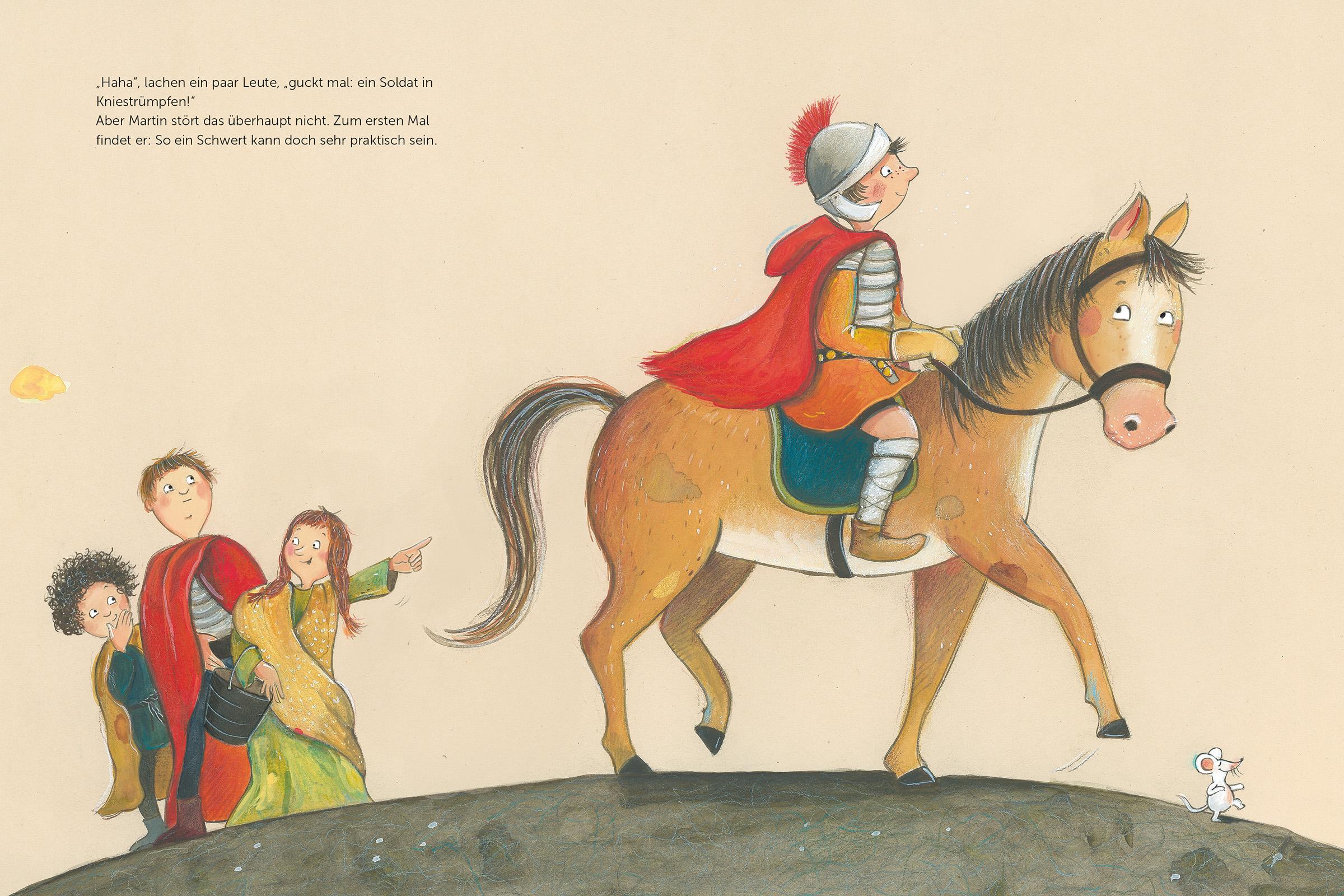 Beispielinhalt (Bild) Die Geschichte von Sankt Martin