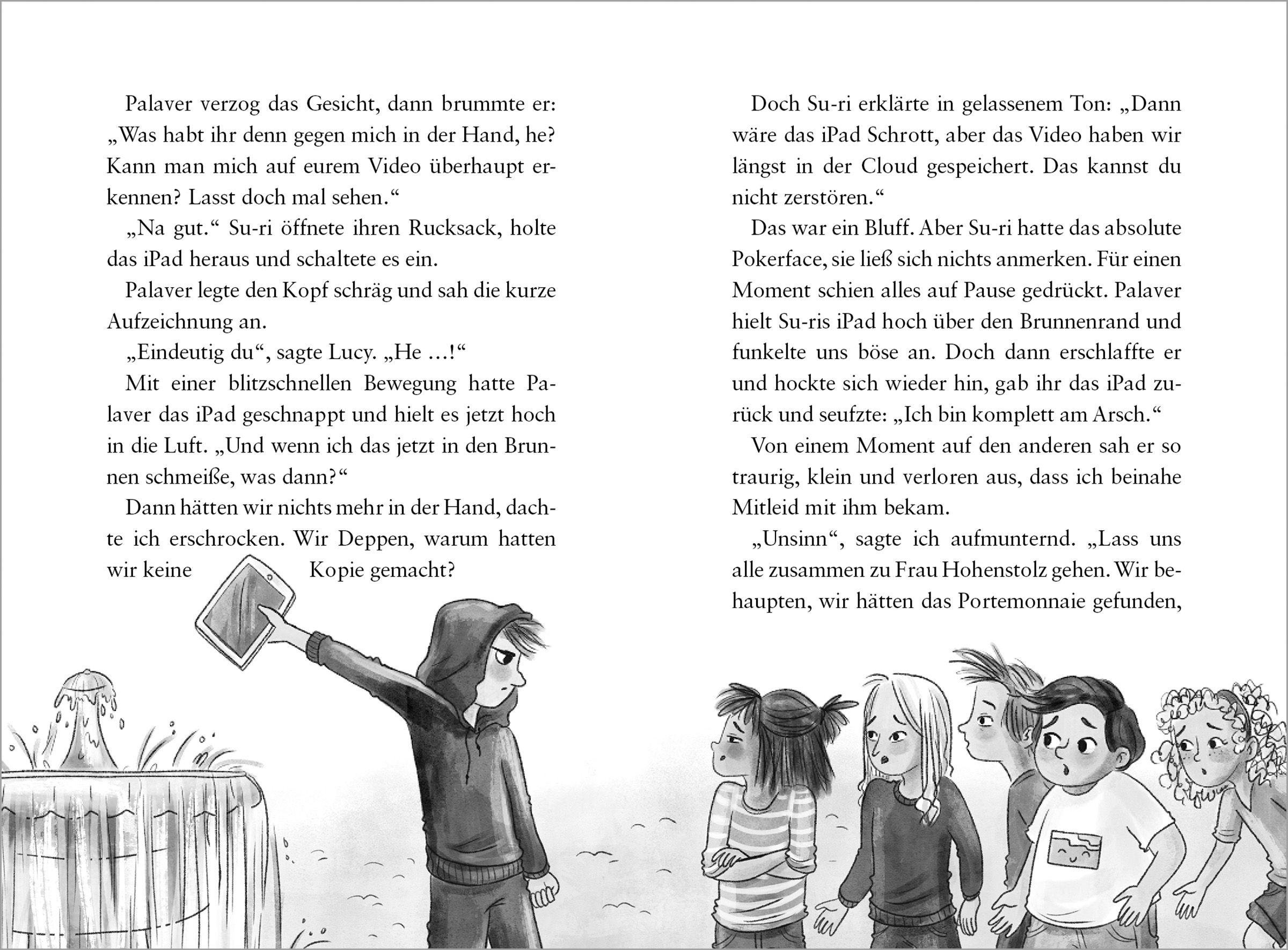 Beispielinhalt (Bild) Auftrag von ganz oben. Die Koki-Bande