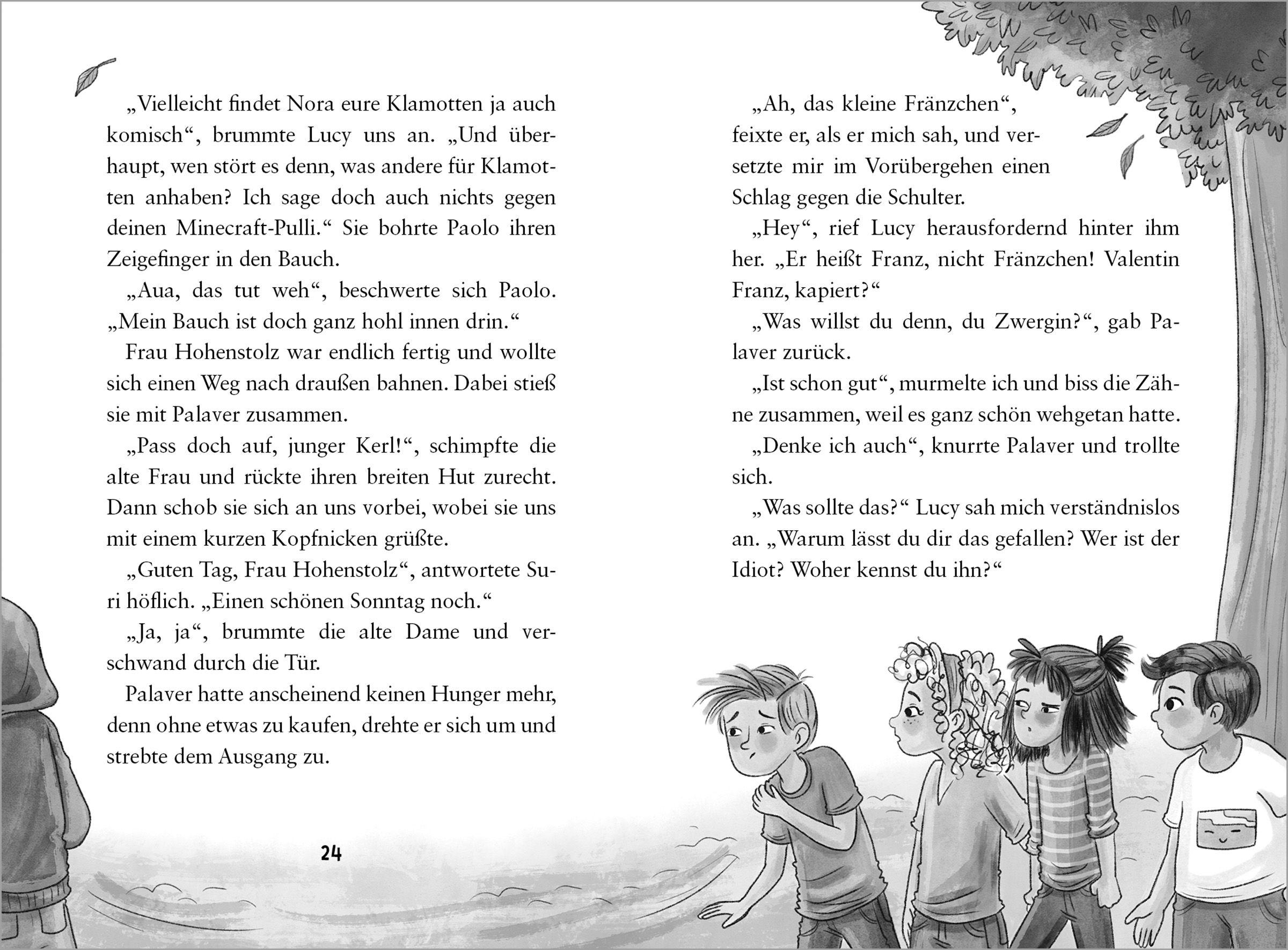 Beispielinhalt (Bild) Auftrag von ganz oben. Die Koki-Bande