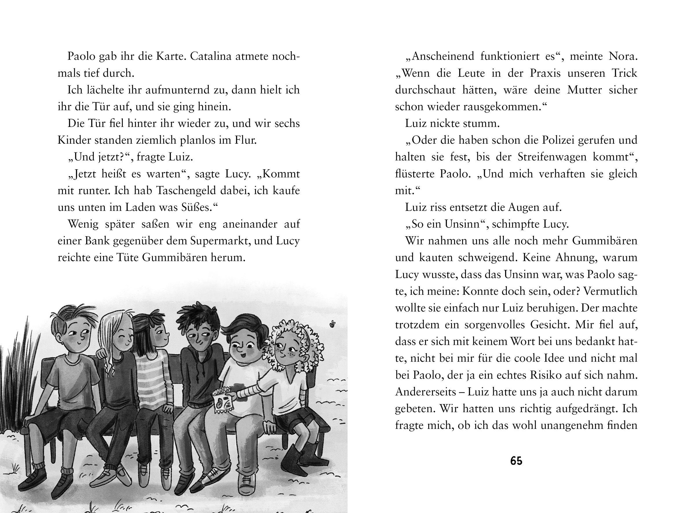 Beispielinhalt (Bild) Die verbotene Mission. Die Koki-Bande