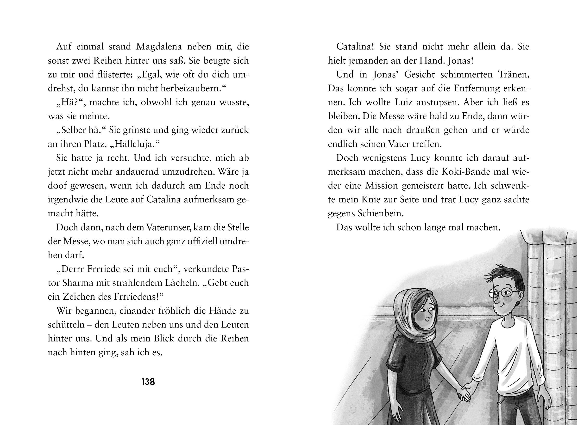 Beispielinhalt (Bild) Die verbotene Mission. Die Koki-Bande